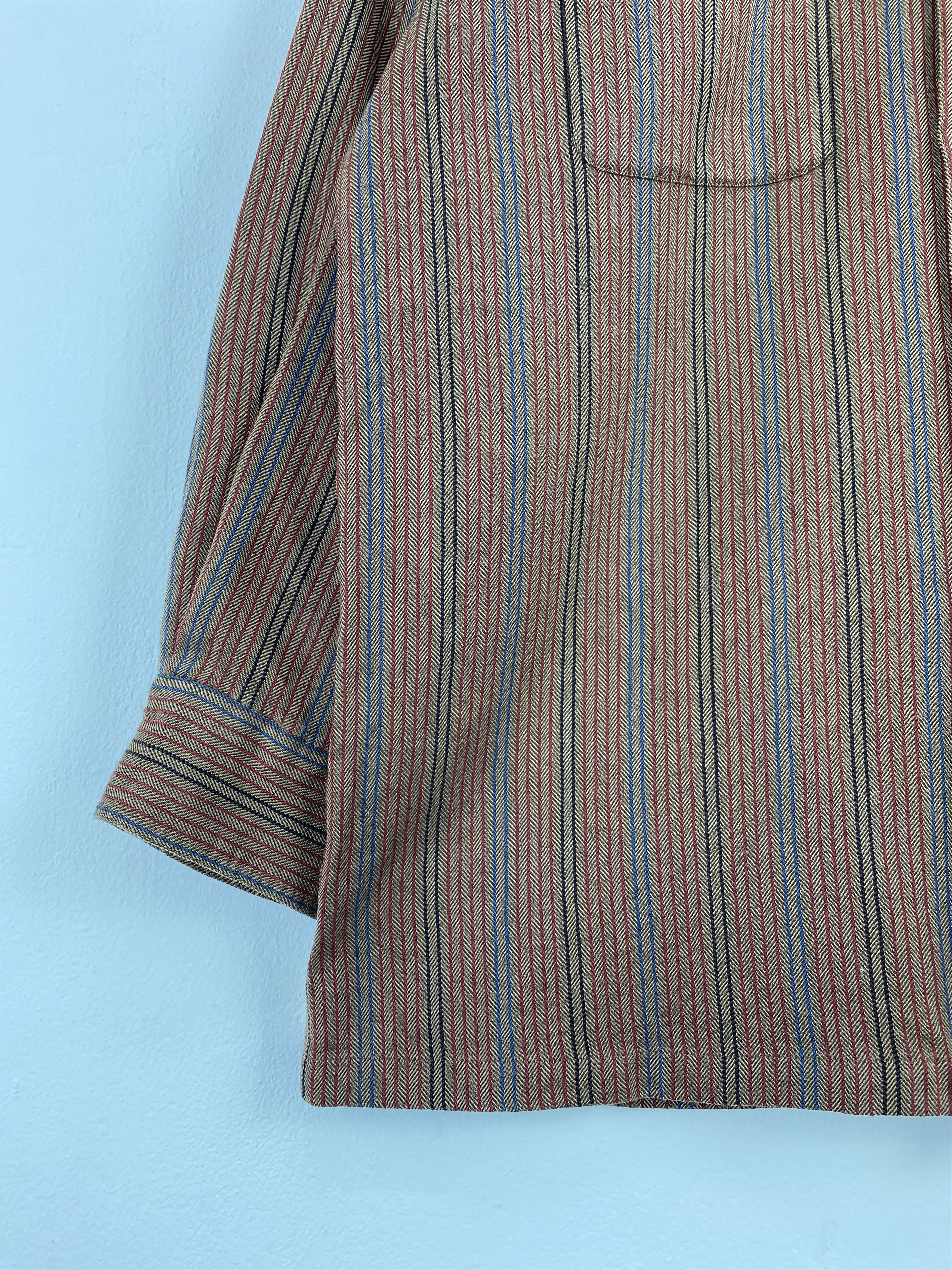 Japanese Brand Vintage Sunjoker Tokyo Japan Button Ups Striped Shirt JA0130 Size US L / EU 52-54 / 3 - 7 Thumbnail