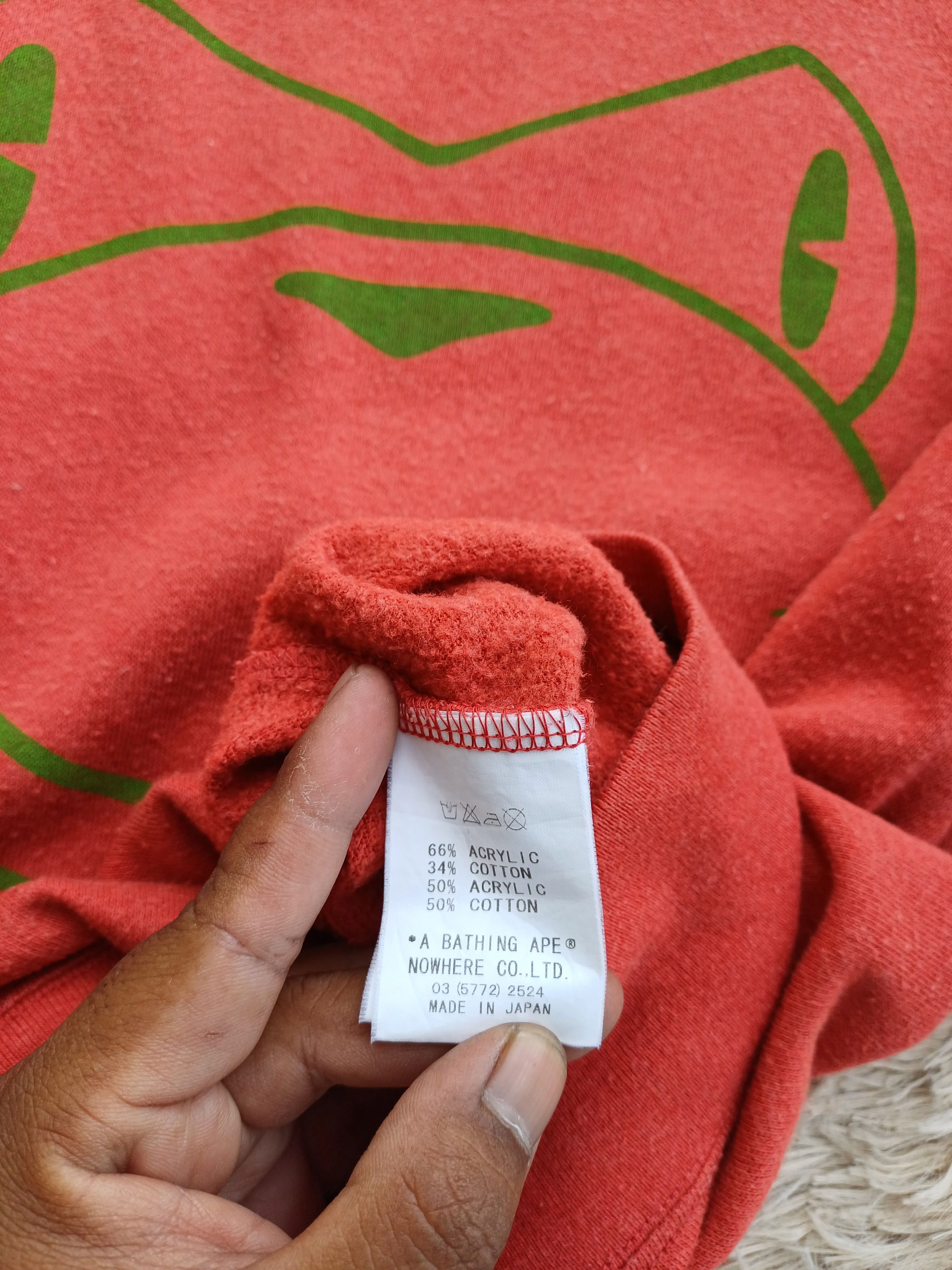 Bape Vintage Baby Milo Crewneck Size US S / EU 44-46 / 1 - 8 Thumbnail