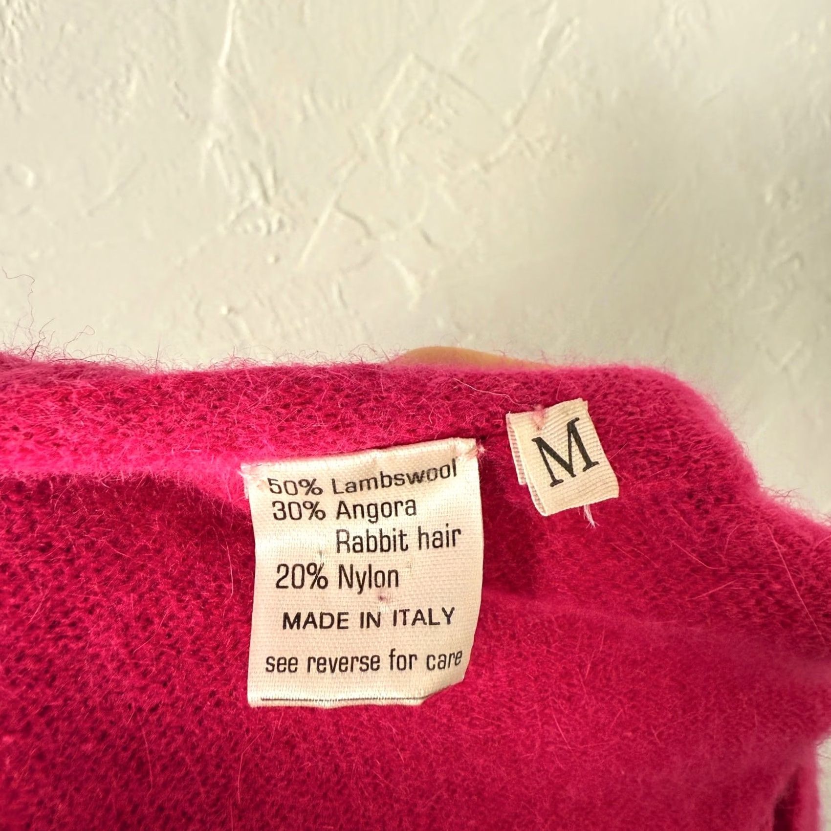 Vintage VINTAGE 80s 90s Italy Angora Wool Beaded Sequin Rabbit Sweater Women's Small V1 Size M / US 6-8 / IT 42-44 - 8 Thumbnail