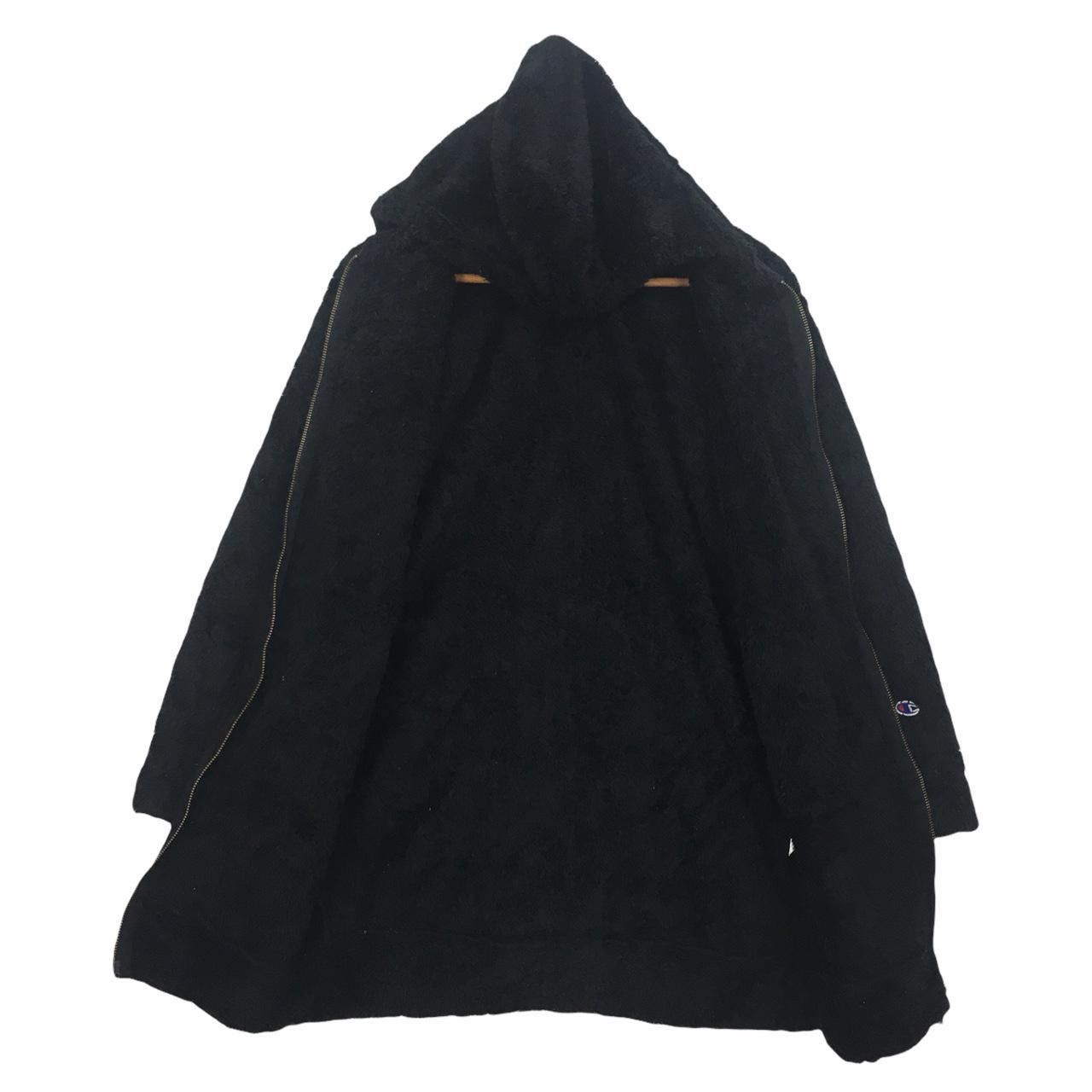 Champion Vtg CHAMPION Zip Up Fleece Hoodie Jacket Winter Coat Size US XS / EU 42 / 0 - 2 Thumbnail
