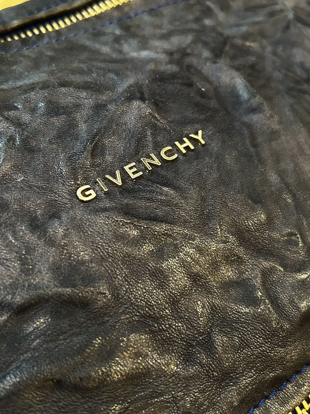 Givenchy Givenchy "Pandora" Distressed Leather Bag Size ONE SIZE - 3 Thumbnail