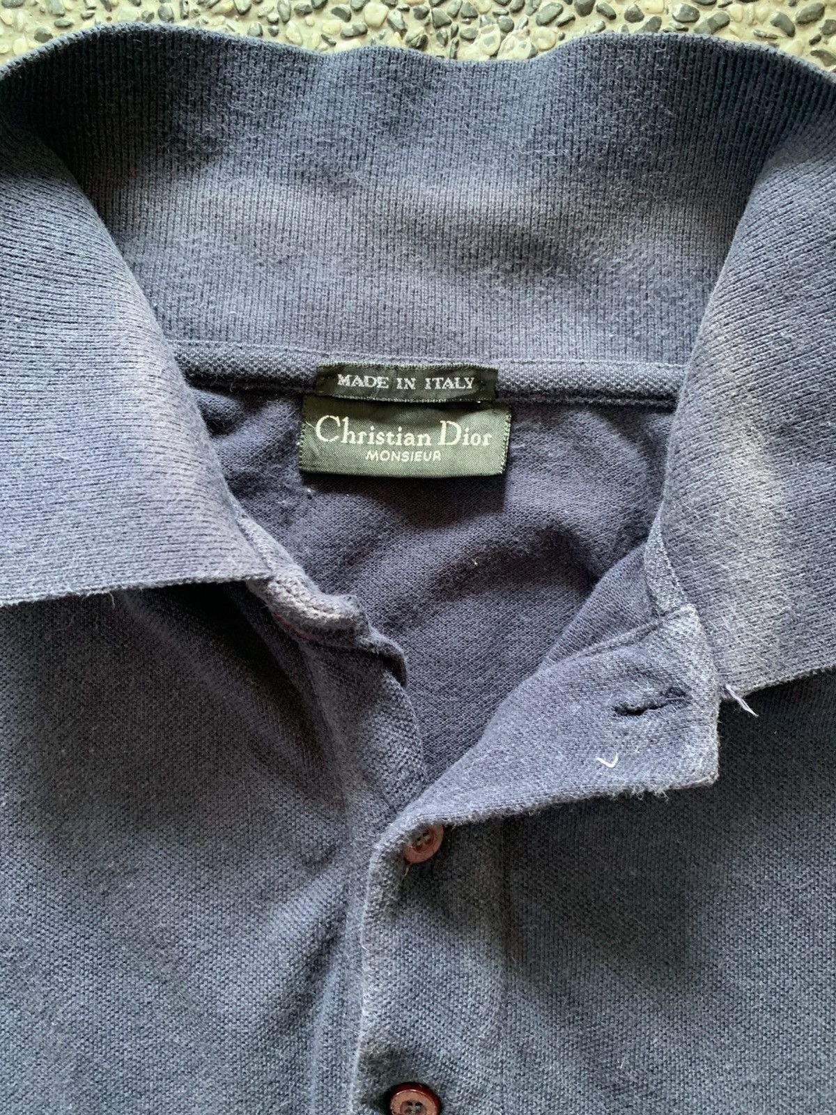 Christian Dior Monsieur Vintage Christian Dior Long Sleeve Polo Shirt Size US M / EU 48-50 / 2 - 6 Thumbnail