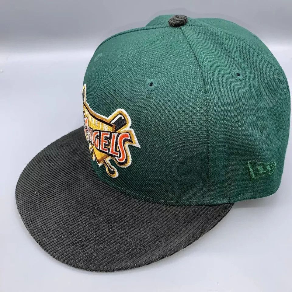 New Era Los Angeles LA Angels Hat Men 7 5/8 59Fifty New Era Fitted Size ONE SIZE - 3 Thumbnail