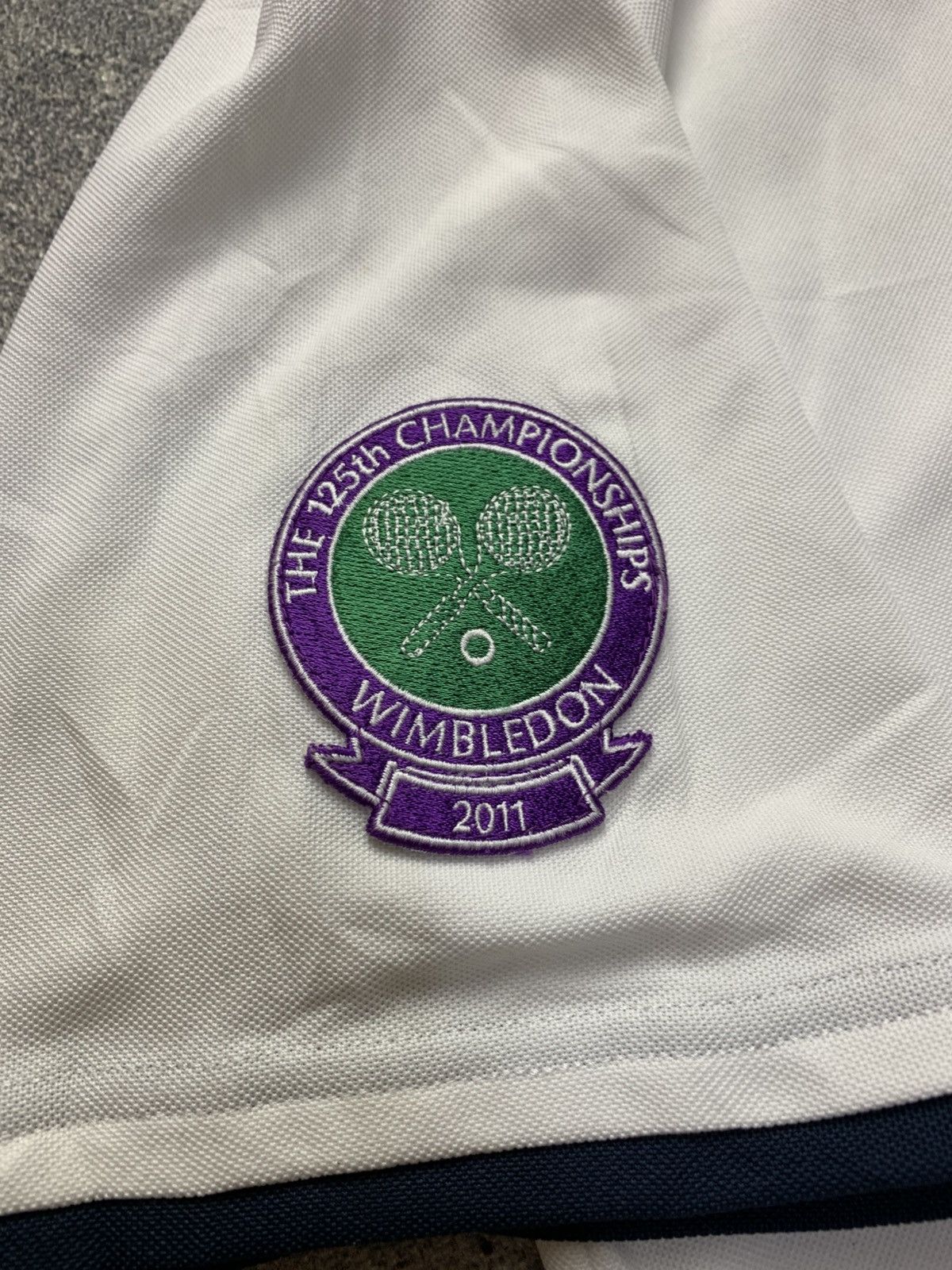 Sports Specialties 🐍 SOLD 🐍 Wimbledon The 125th Championships Polo Size US L / EU 52-54 / 3 - 4 Thumbnail