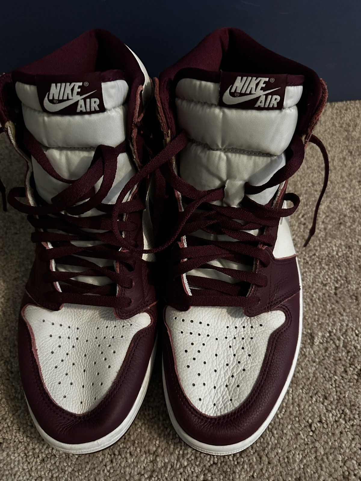 Jordan Brand Jordan 1 Retro High OG - Bordeux Size US 13 / EU 46 - 3 Thumbnail