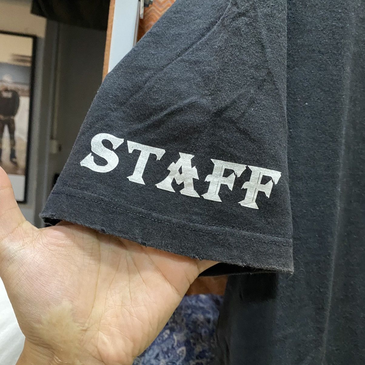PPFM PPFM “SBY” Graphic Military Rank Tee Black Vintage Japanese Size US L / EU 52-54 / 3 - 6 Thumbnail