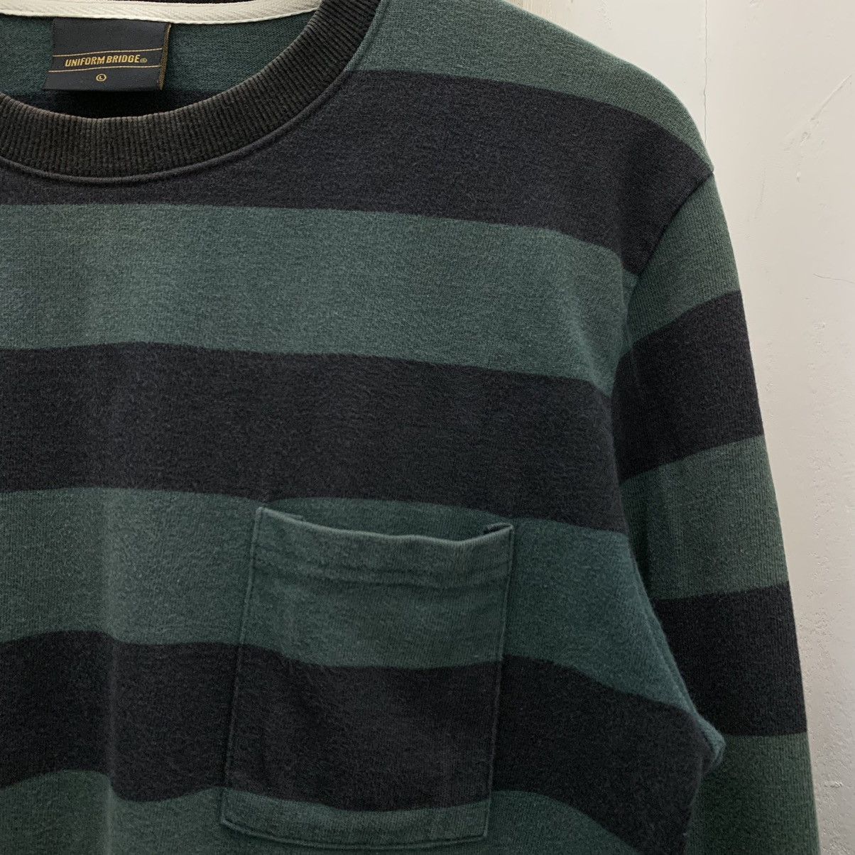 Japanese Brand × Uniform Bridge Uniform Bridge Longsleeve Pocket Kurt Cobain Styles Size US L / EU 52-54 / 3 - 3 Thumbnail