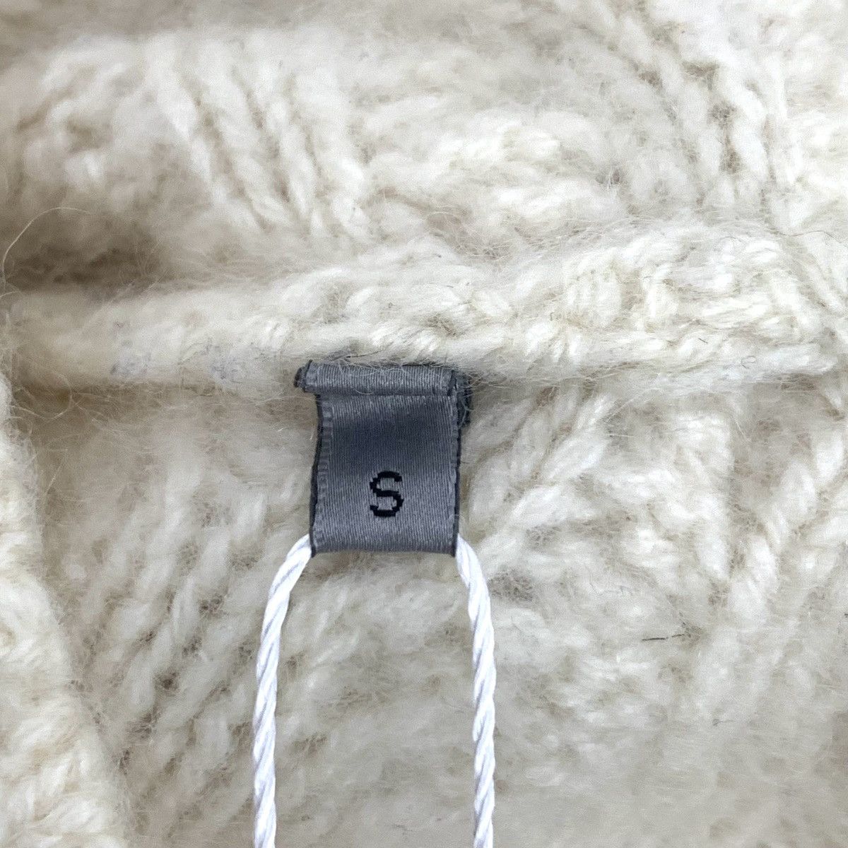 Dior Dior Cable Knit Cashmere Long Sleeve Sweater K26WX Size US S / EU 44-46 / 1 - 6 Thumbnail