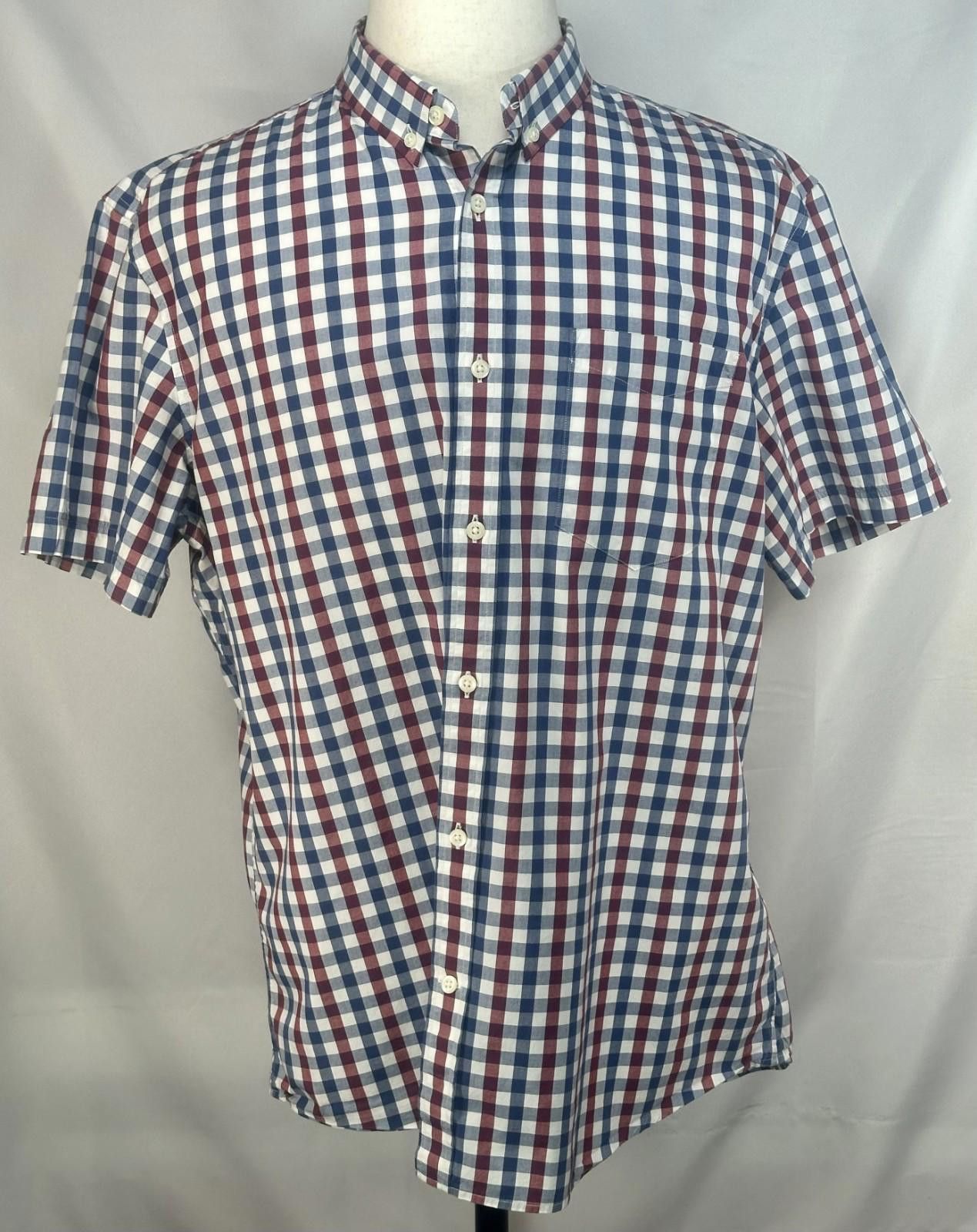 Banana Republic Banana Republic Cotton/Spandex Button Up Multicolor Mens XL Size US XL / EU 56 / 4 - 1 Thumbnail