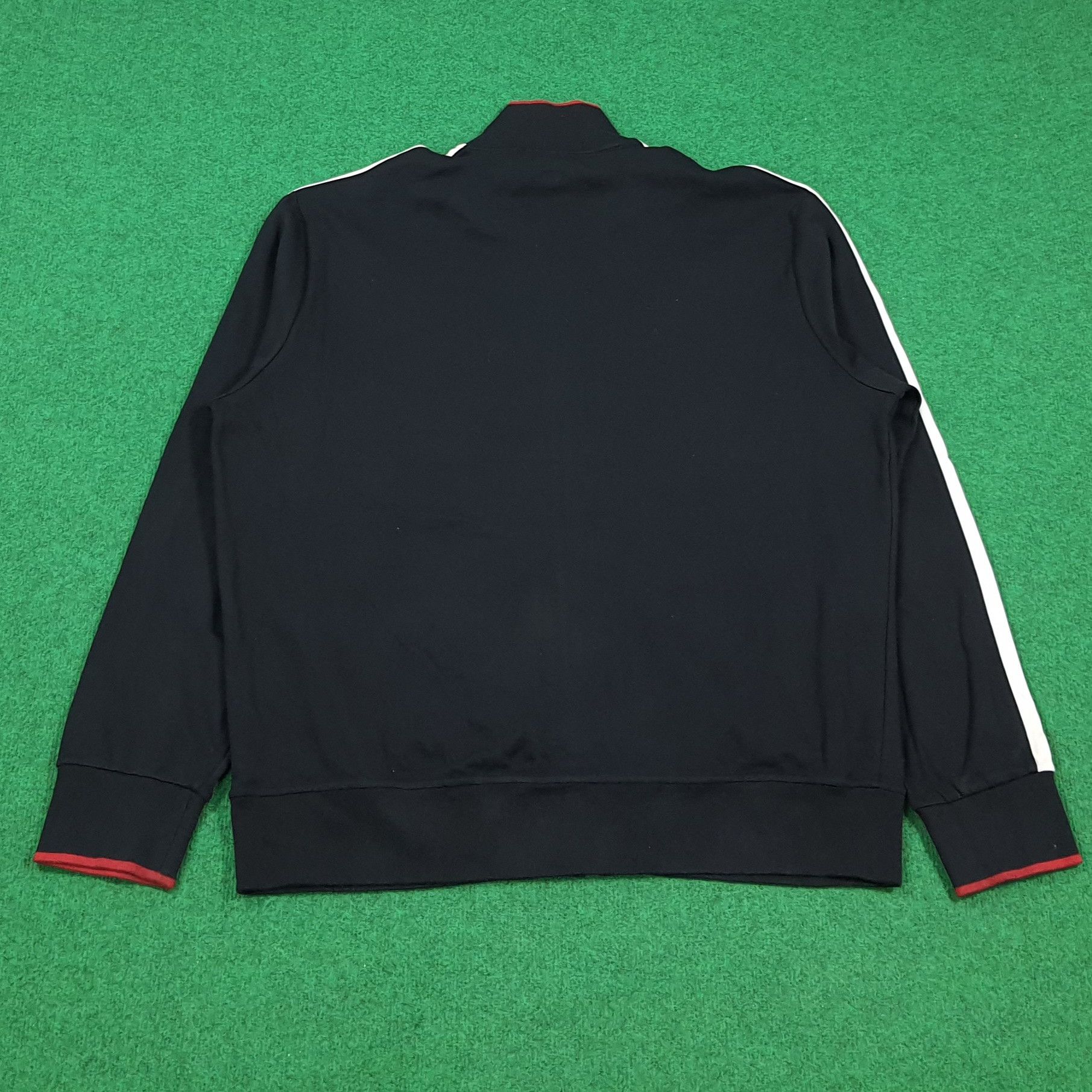 Polo Ralph Lauren Vintage Polo Ralph Lauren Track Jacket White Side Stripe Size US XL / EU 56 / 4 - 4 Thumbnail