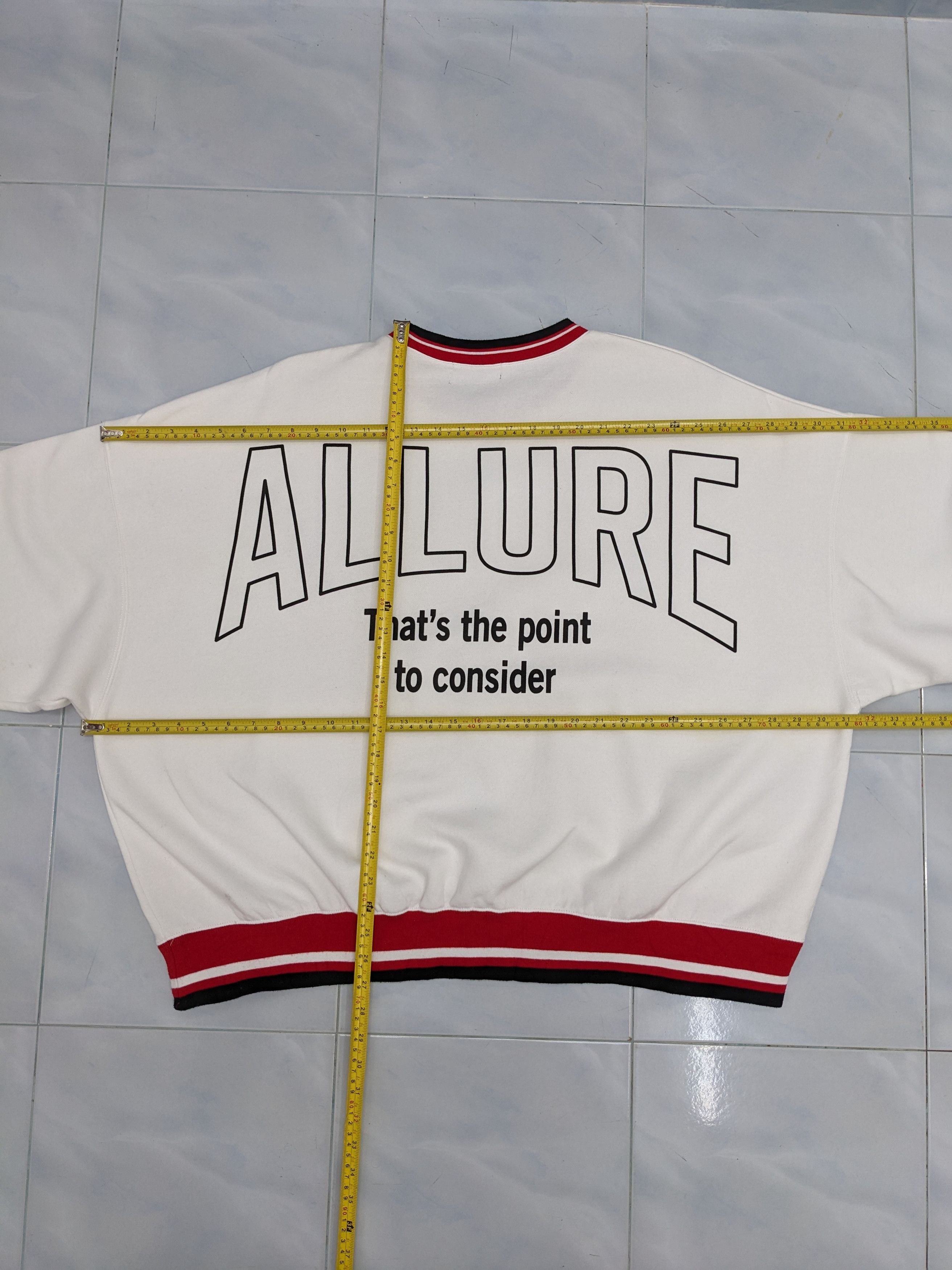 For All To Envy ENVYM Oversized ALLURE Back Graphic Sweatshirt Size US XXL / EU 58 / 5 - 7 Thumbnail