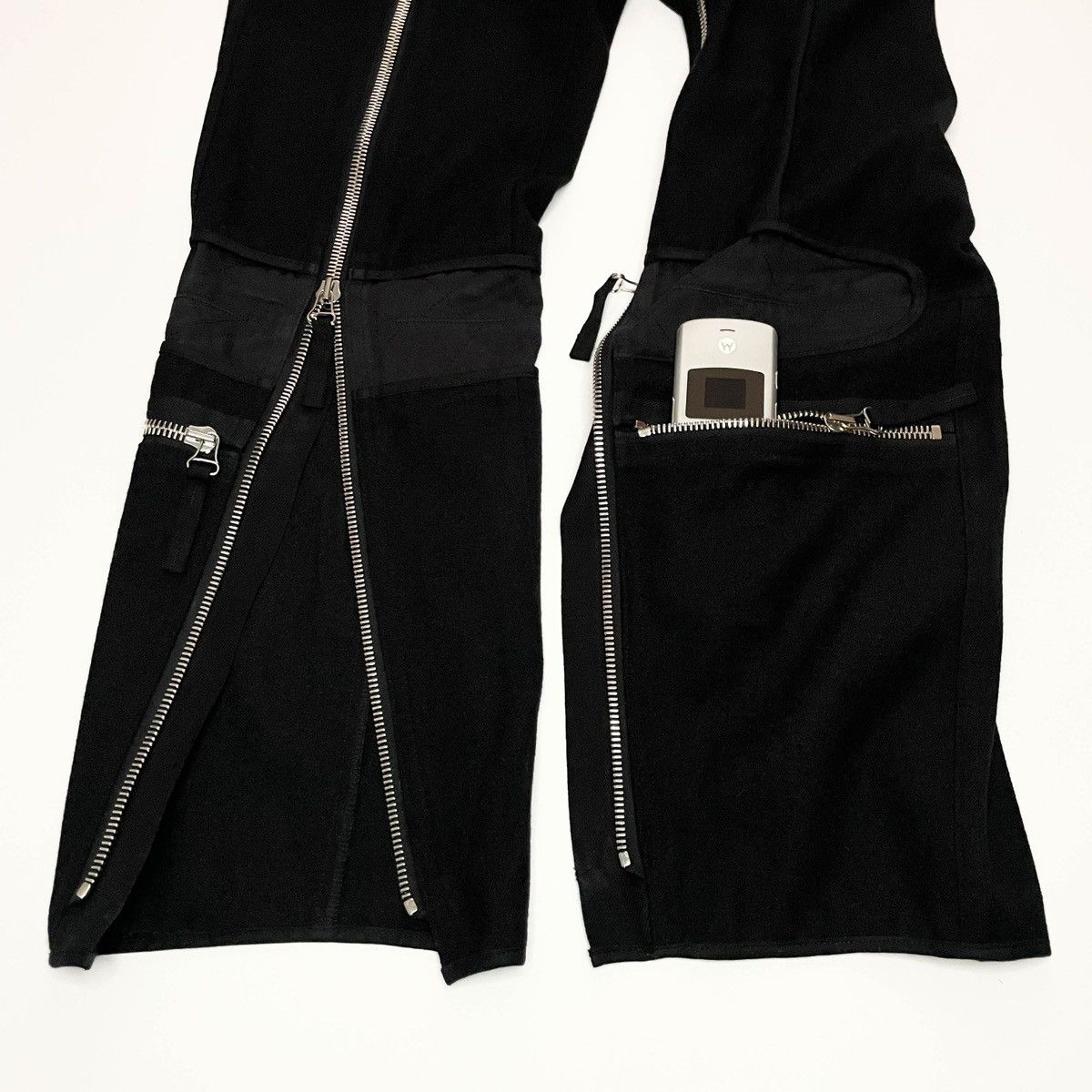 Dries Van Noten Dries Van Noten AW14 Zippers Wool Pants Size 28" / US 6 / IT 42 - 3 Thumbnail