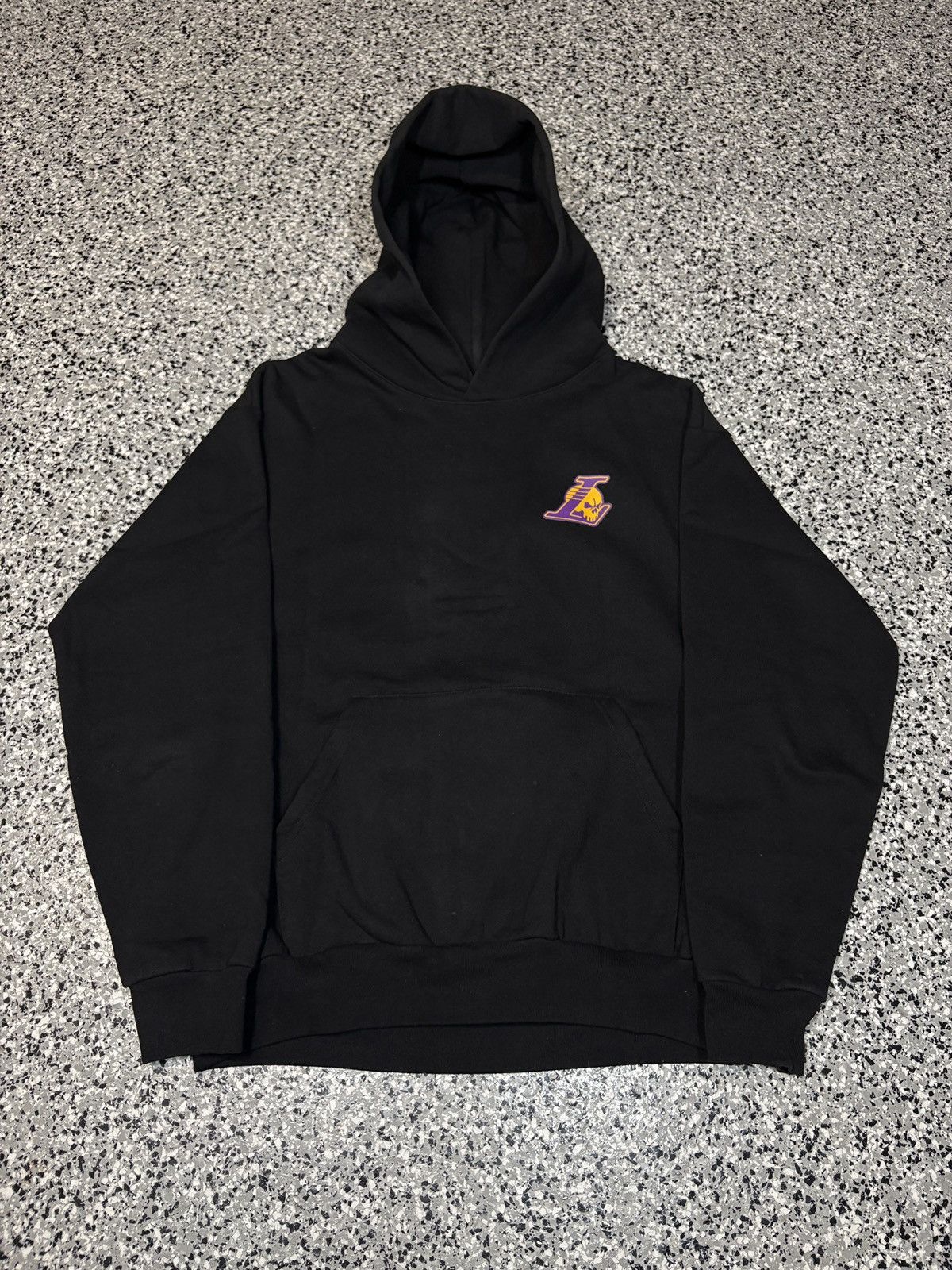 NBA × Warren Lotas 2023 Warren Lotas X L.A. Lakers “City Of Angels” Hoodie Sz L Size US L / EU 52-54 / 3 - 2 Thumbnail