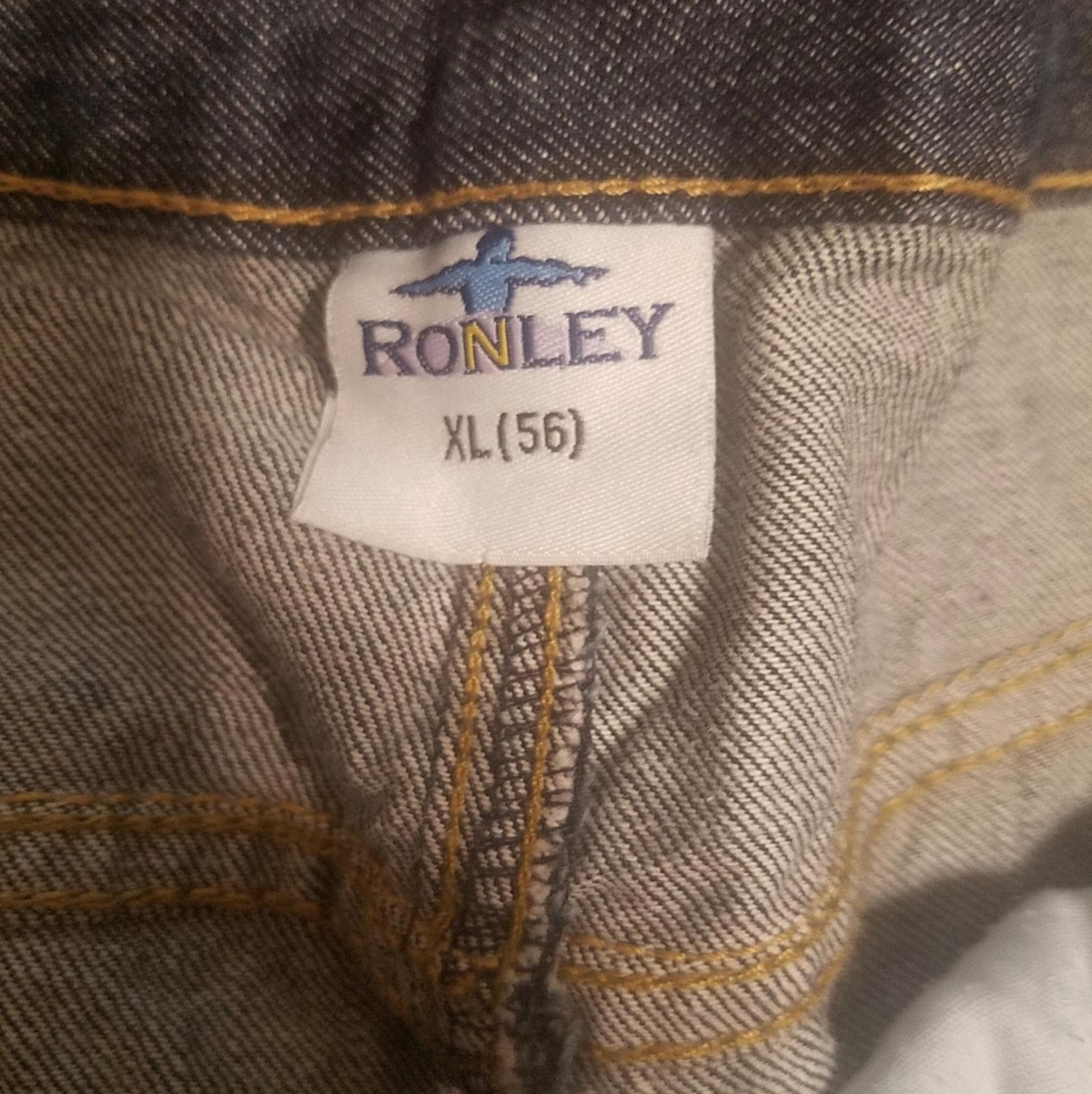 Designer Ronley Denim Blue Women's Shorts XL Size 40" / US 18 - 3 Thumbnail
