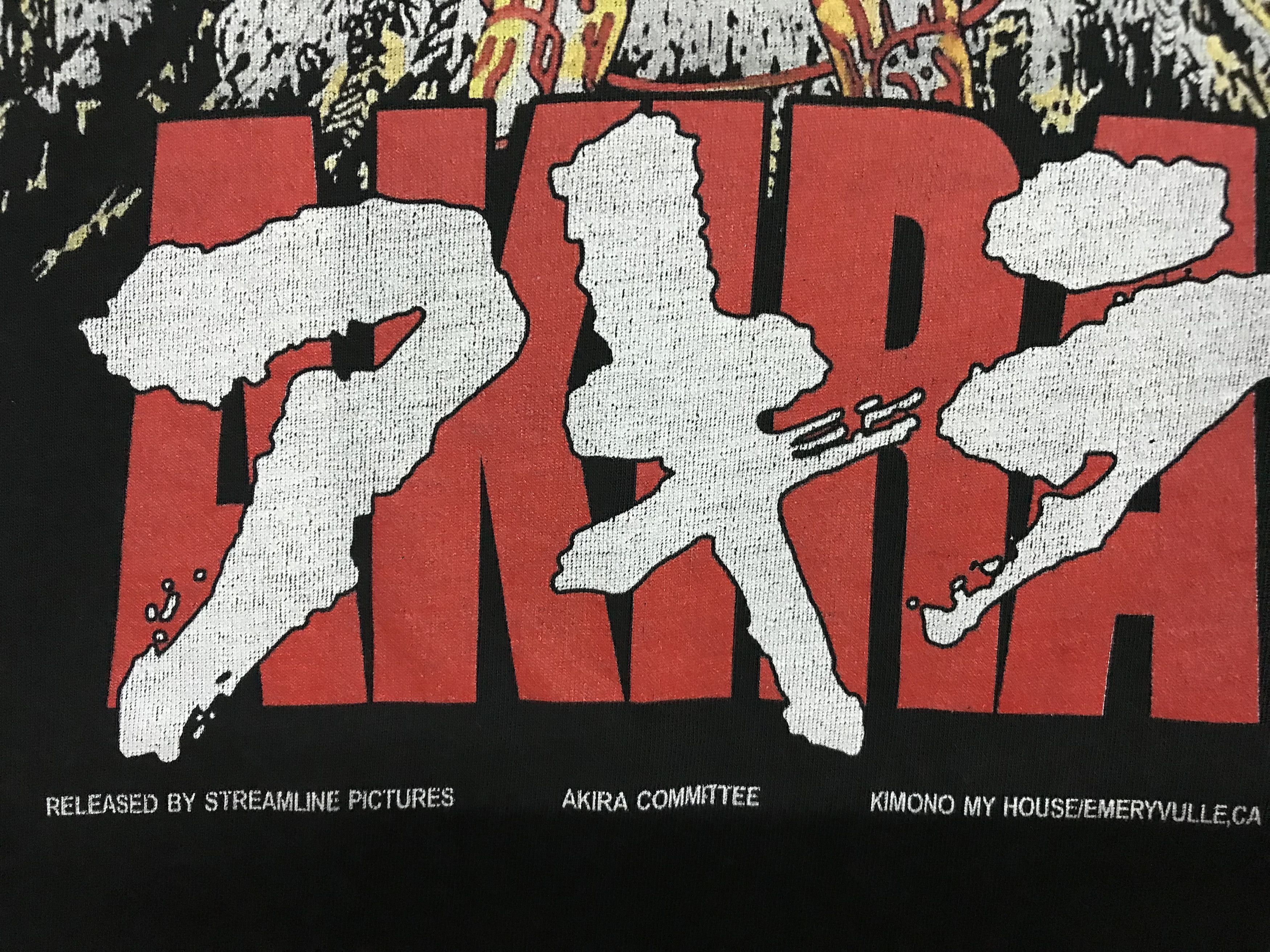 Japanese Brand Bootleg Akira Committee Distress Neck Size US L / EU 52-54 / 3 - 5 Thumbnail