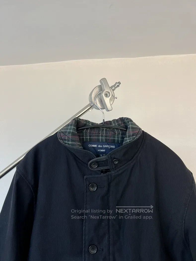 Comme des Garcons Comme Des Garcons Corduroy stand collar tartan jacket Size US L / EU 52-54 / 3 - 3 Thumbnail