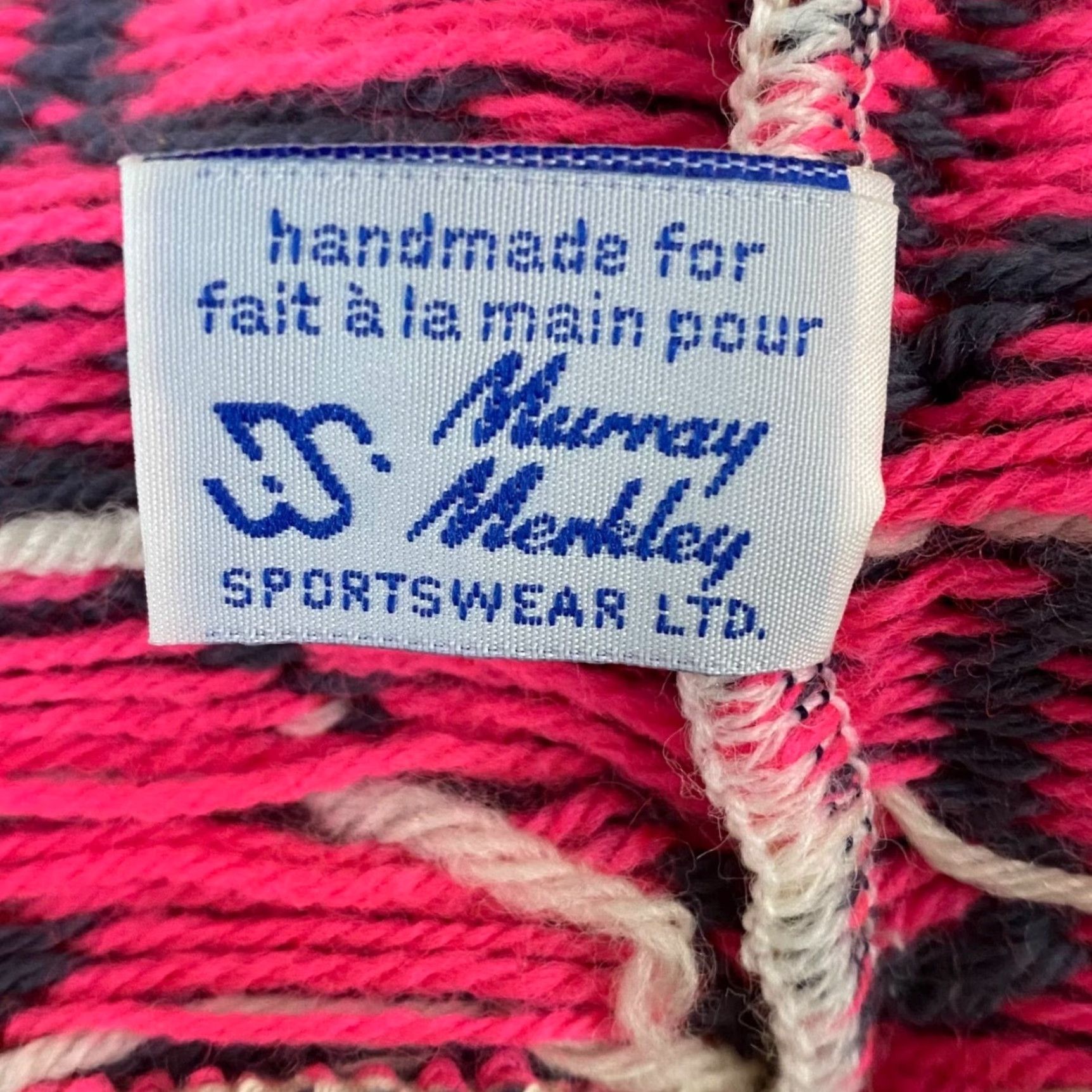Doublet VINTAGE Murray Merkley Beanie Wool Pink Women's One Size Beanie Size ONE SIZE - 6 Thumbnail