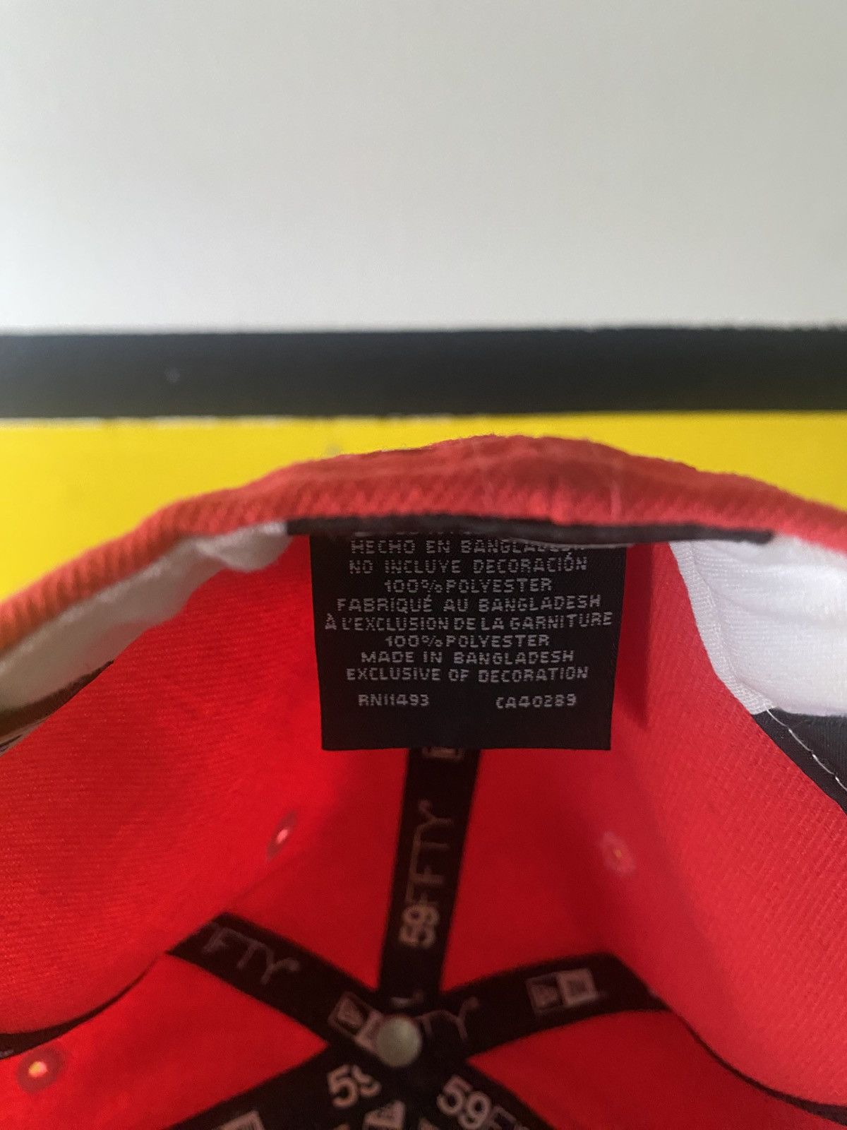 New Era Jae tips New Era Fitted Size ONE SIZE - 5 Thumbnail