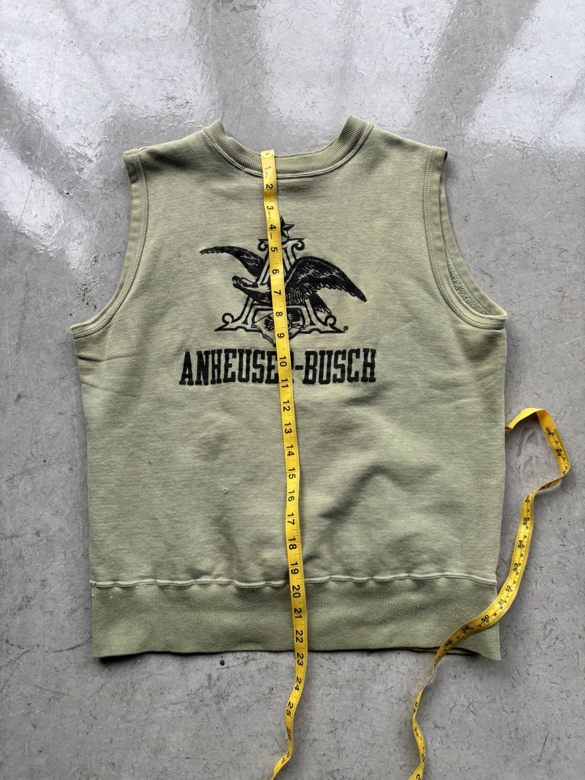 Vintage Vintage Anheuser Busch Cutoff Crew Size US S / EU 44-46 / 1 - 2 Thumbnail