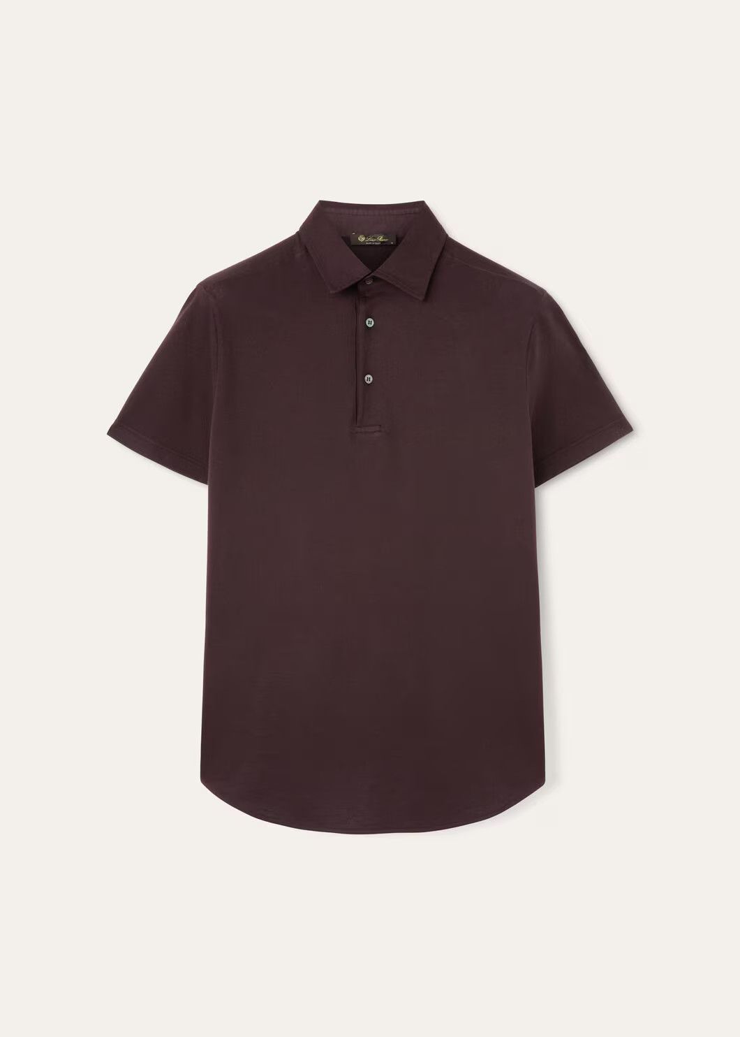 Loro Piana o1w1db10125 FAN5407 Polo Shirt in Burgundy Size US L / EU 52-54 / 3 - 1 Thumbnail