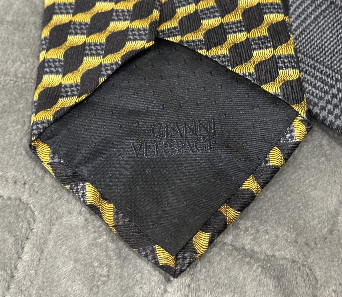 Versace Gianni Versace Vintage Silk Tie Size ONE SIZE - 2 Thumbnail