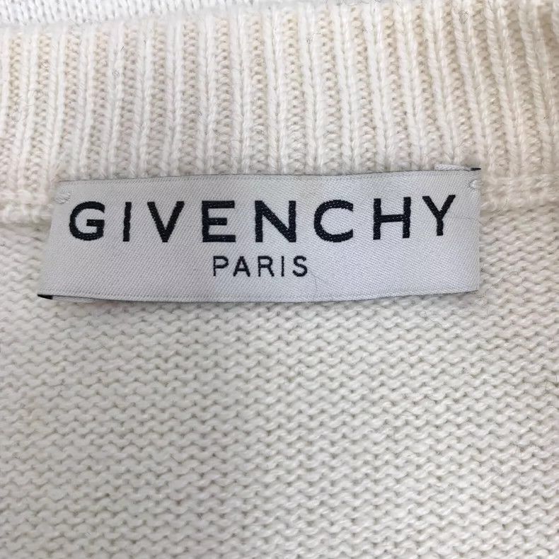 Givenchy Givenchy Colorblocked Logo Letter Intarsia Cashmere Crew N Size US M / EU 48-50 / 2 - 5 Thumbnail