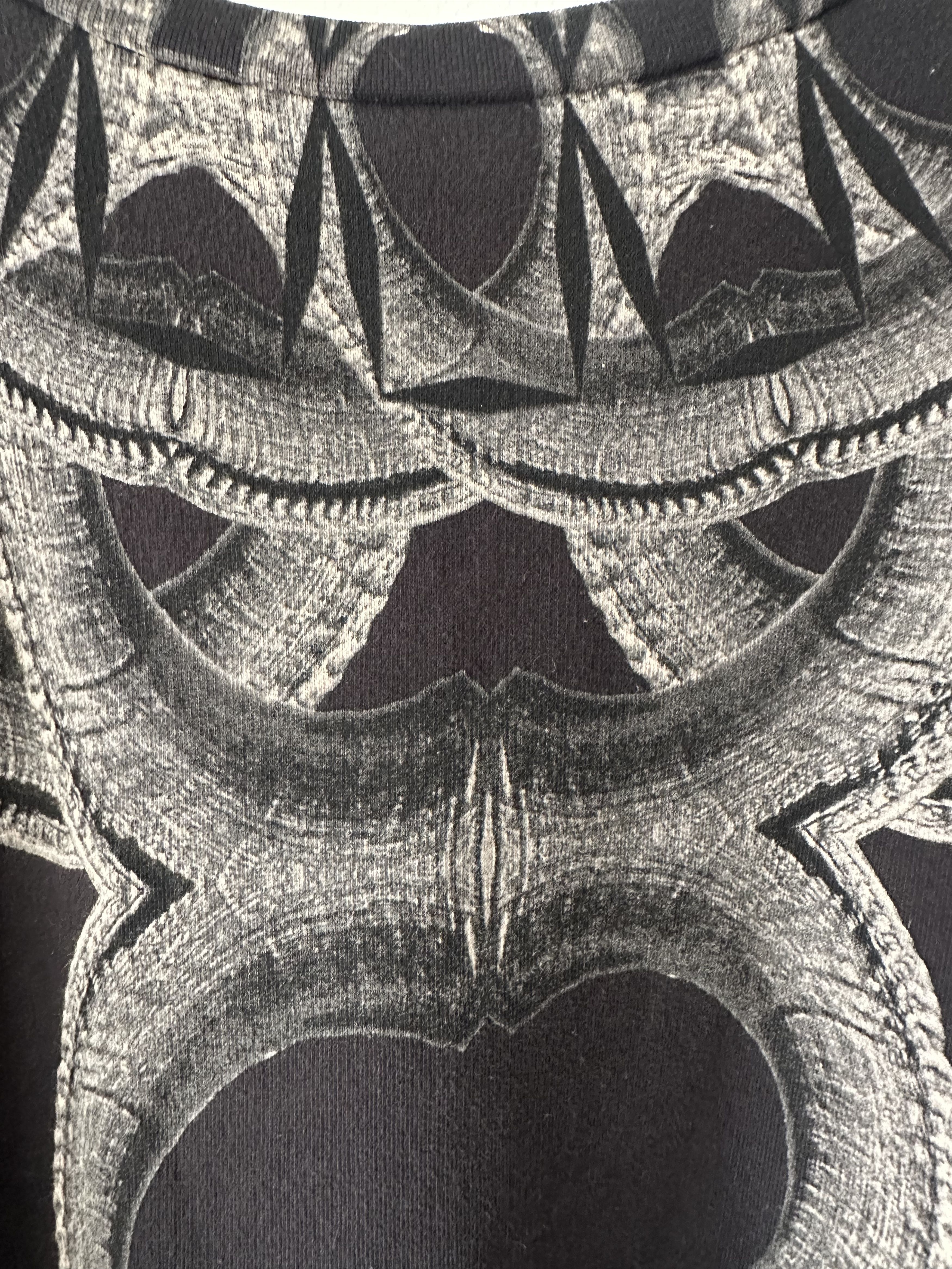 Marcelo Burlon Marcelo Burlon Black Short Sleeve Sweatshirt Size US XL / EU 56 / 4 - 4 Thumbnail