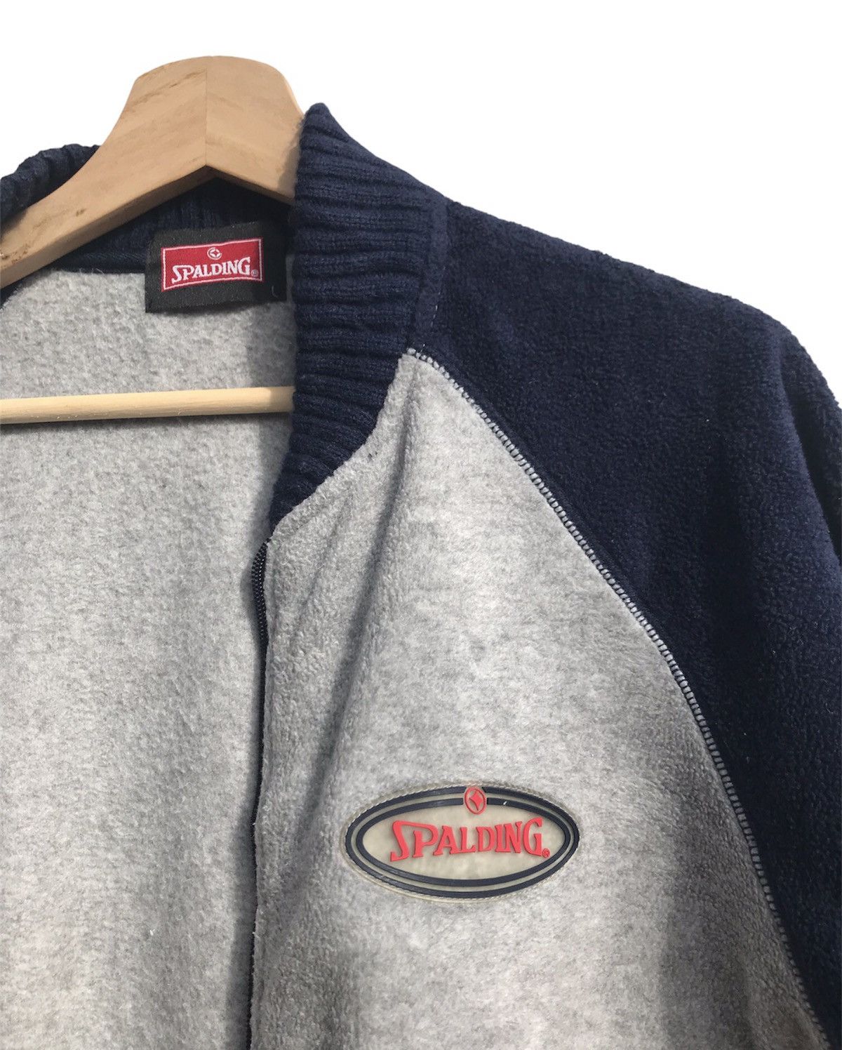 Spalding Vintage Spalding Fleece Jacket Size US M / EU 48-50 / 2 - 5 Thumbnail
