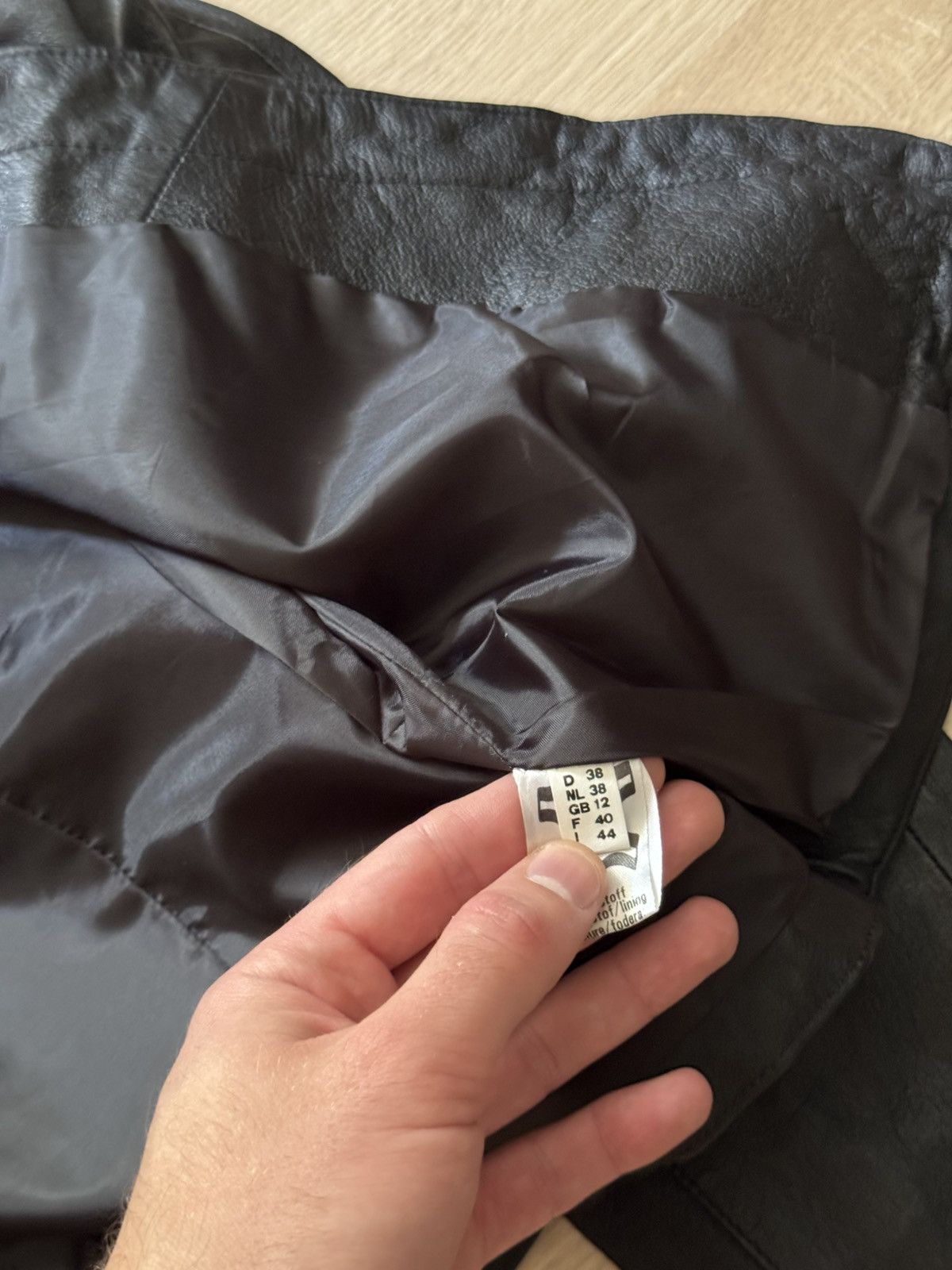 Genuine Leather Vintage 90’s Genuine Leather Women’s Couture Archival Jacket Size M / US 6-8 / IT 42-44 - 6 Thumbnail
