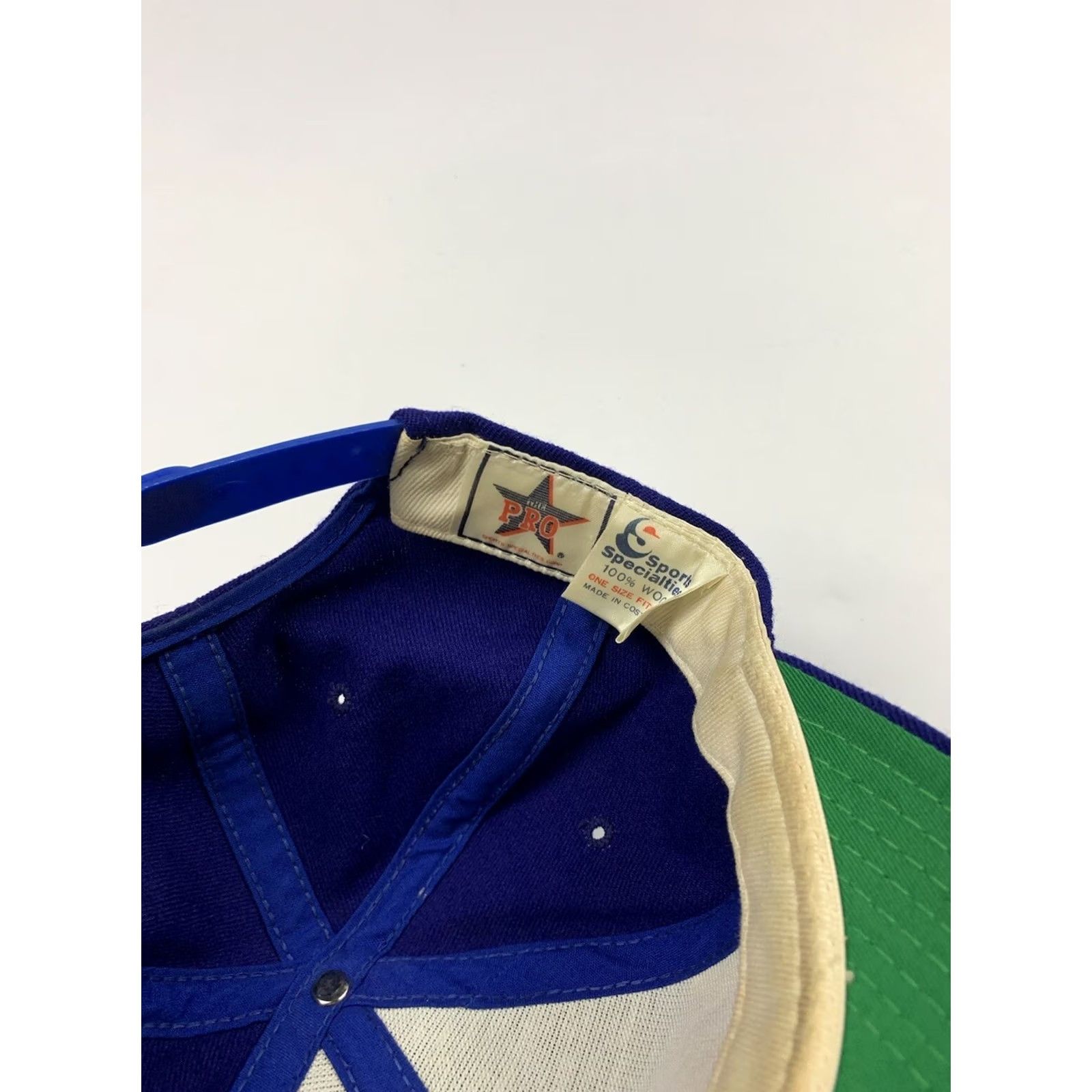 Sports Specialties VINTAGE DePaul Blue Demons Chicago Sports Specialties Wool Script Hat Cap Vtg Size ONE SIZE - 5 Thumbnail