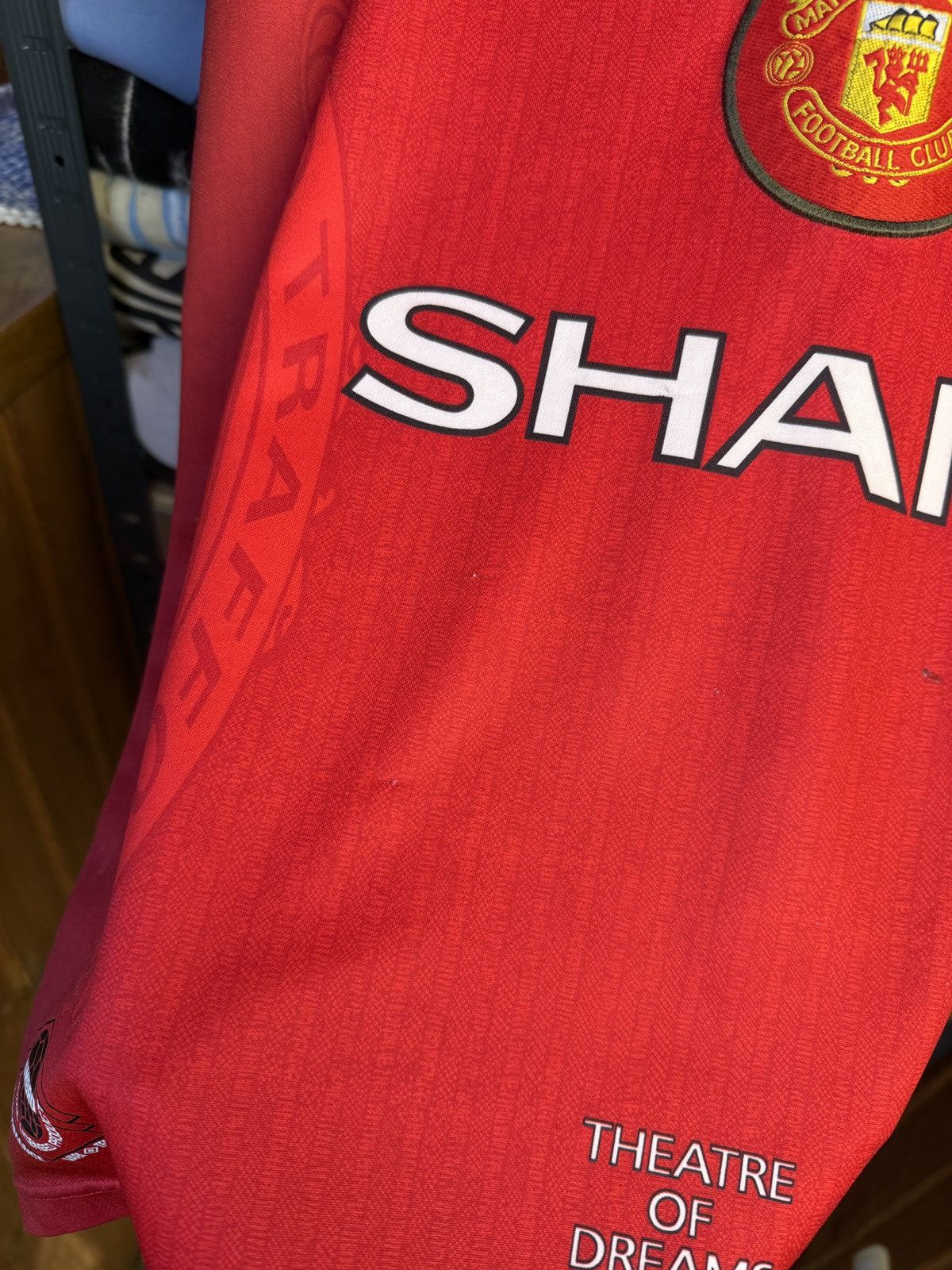 Umbro Vintage umbro Manchester United 1996 sharp jersey blockcore Size US M / EU 48-50 / 2 - 12 Thumbnail