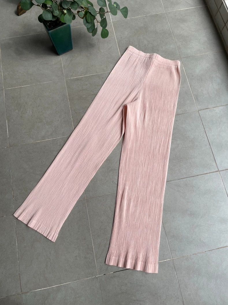 Issey Miyake Issey Miyake Pink pleated pants Size 42" / US 20 - 5 Thumbnail