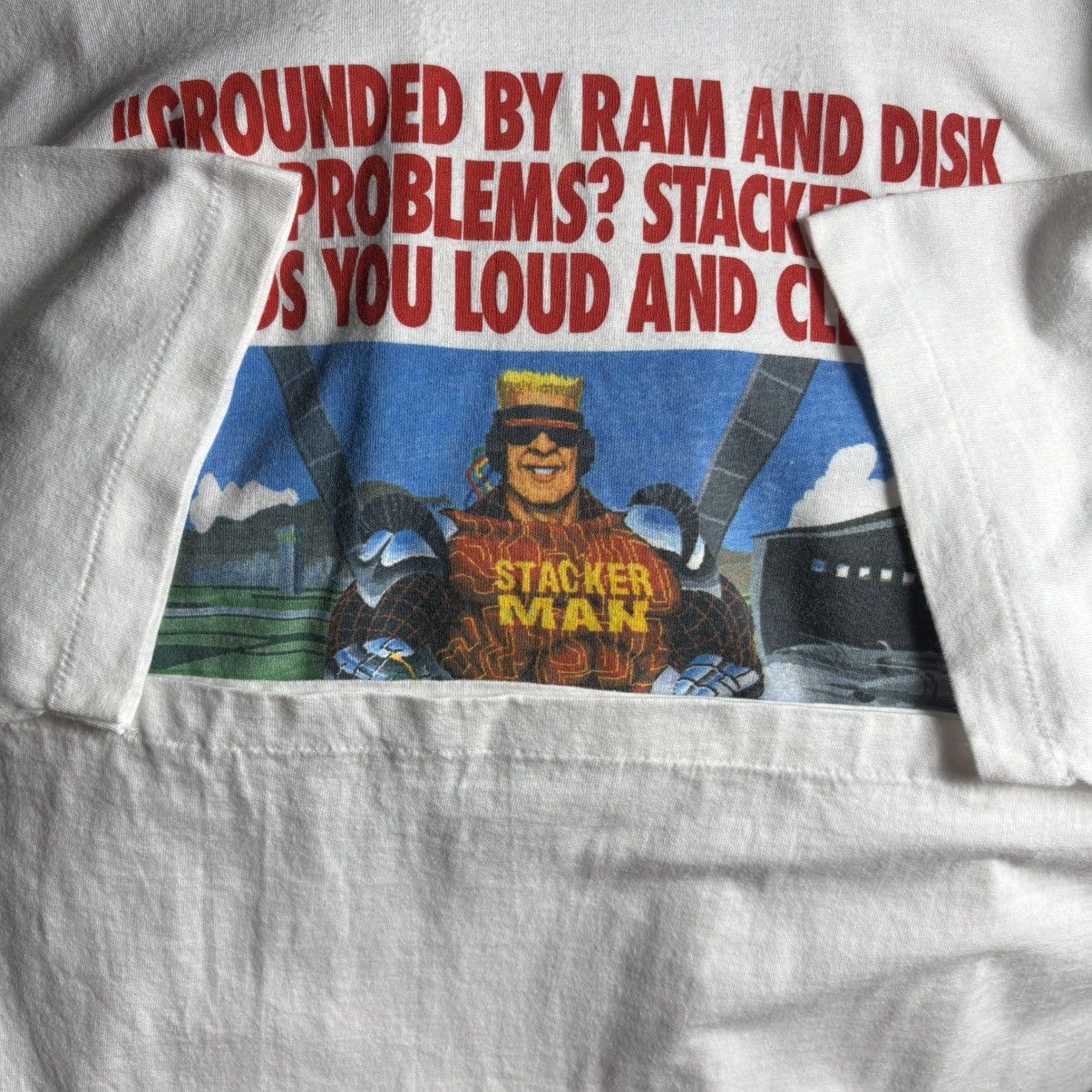Vintage Vintage 90s Multimedia Stacker Graphic Tee Size US XL / EU 56 / 4 - 3 Thumbnail
