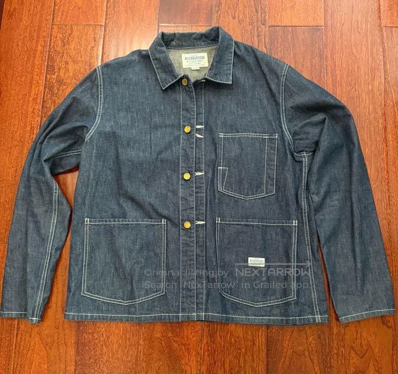 Neighborhood Neighborhood Denim Jacket Size US XL / EU 56 / 4 - 1 Thumbnail