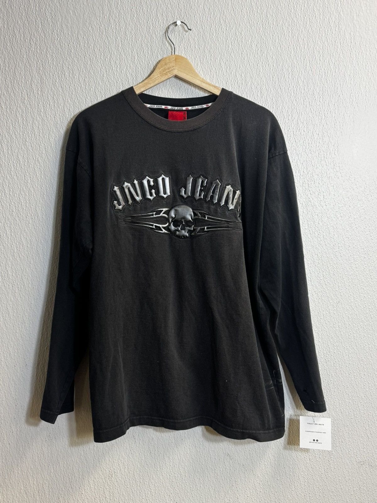 JNCO JNCO grey & silver long sleeve tee Size US L / EU 52-54 / 3 - 1 Thumbnail
