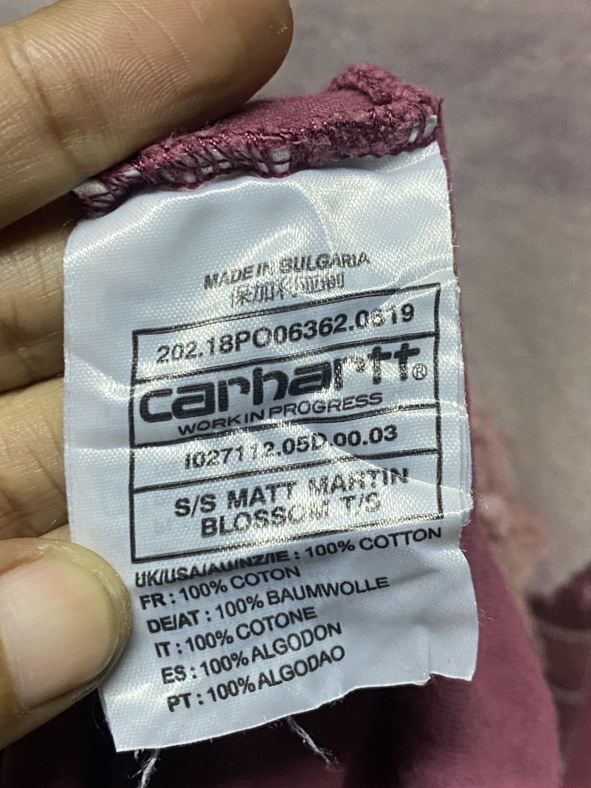 Carhartt Wip Carhartt WIP x Matt Martin Blossom Tee Size US L / EU 52-54 / 3 - 8 Thumbnail