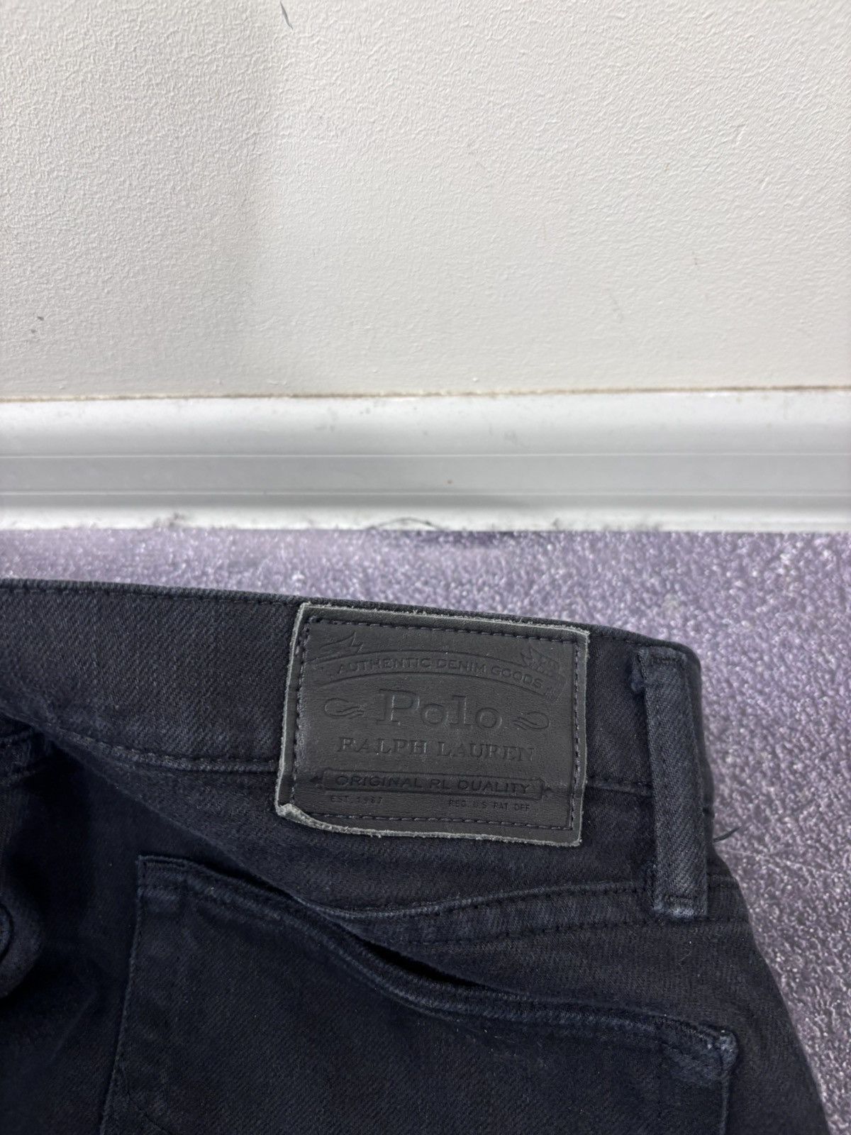 Polo Ralph Lauren Polo Ralph Lauren Men’s Sullivan Slim Black Denim Jeans Size US 31 - 19 Thumbnail