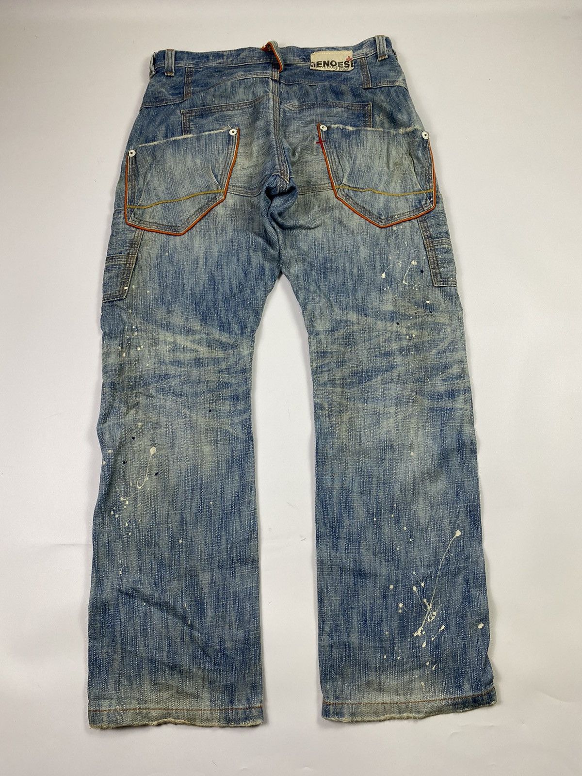 If Six Was Nine × Japanese Brand × Le Grande Bleu (L.G.B.) japanese brand genoeae cargos jeans pant Size US 32 / EU 48 - 9 Thumbnail