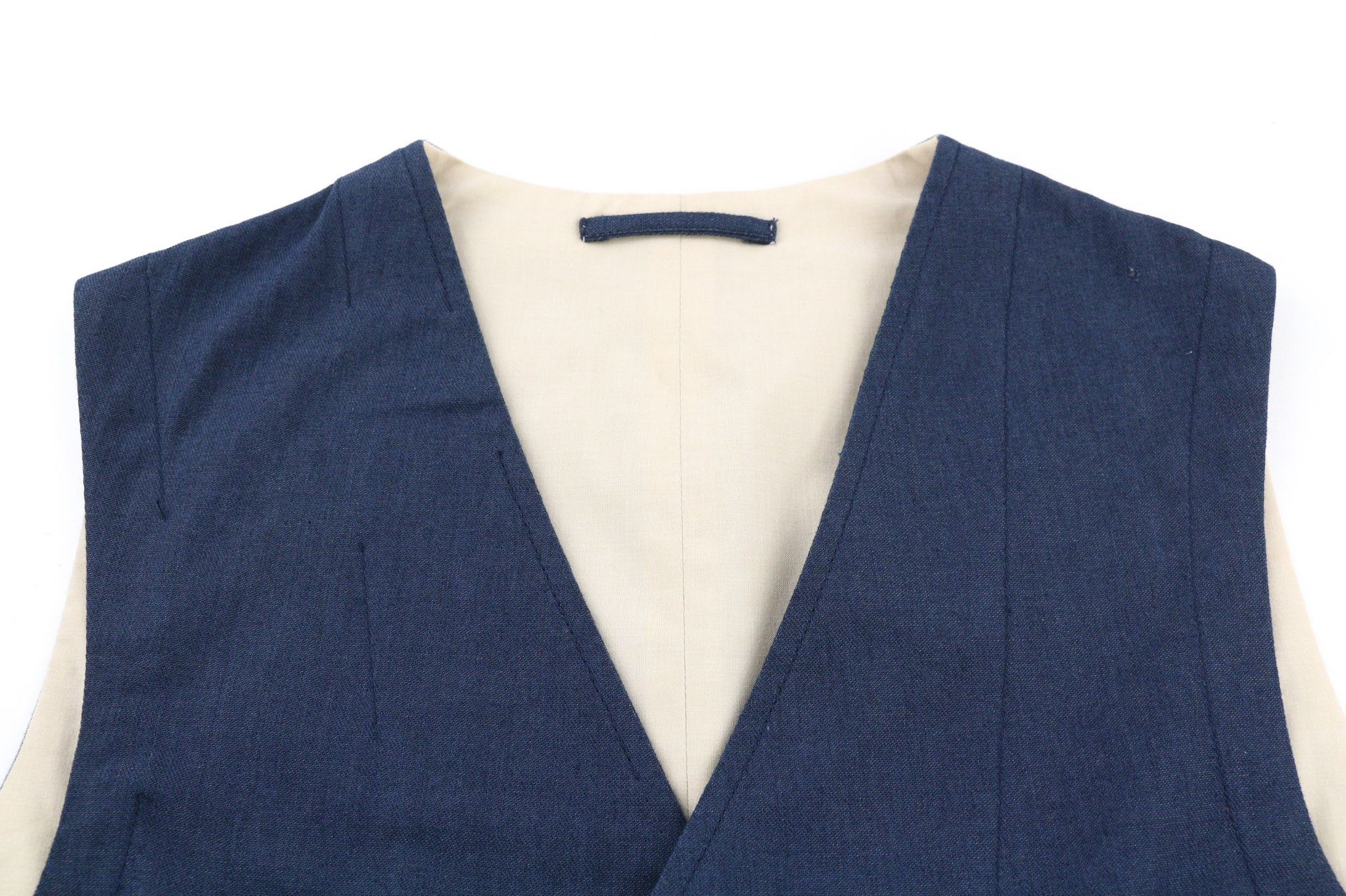 Nudie Jeans M Organic Cotton Blue Vest 80722 Size US M / EU 48-50 / 2 - 4 Thumbnail
