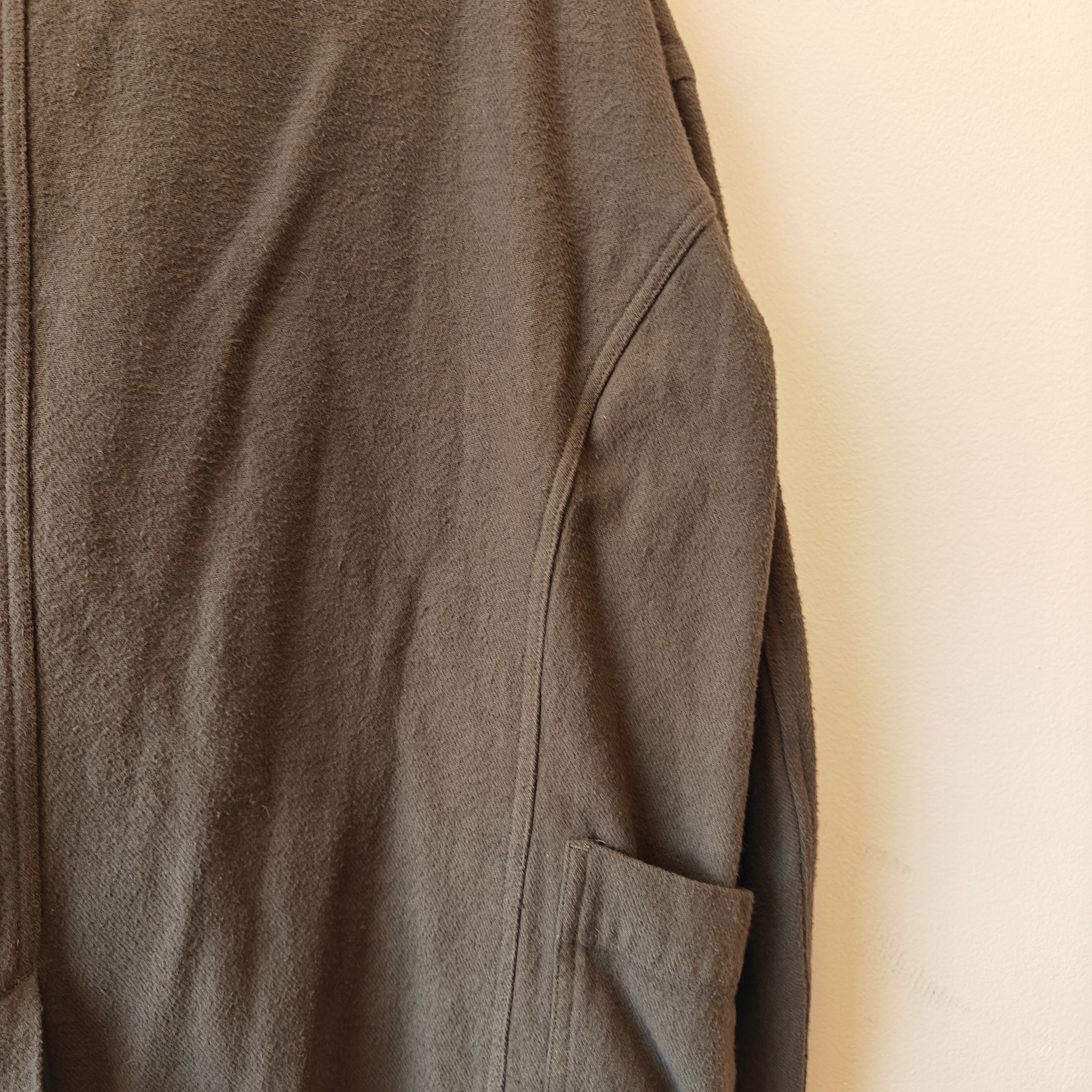 The Viridi-anne NWT BRUSHED TWILL Double Breasted JACKET Size 2/M $1135 Size US M / EU 48-50 / 2 - 16 Thumbnail
