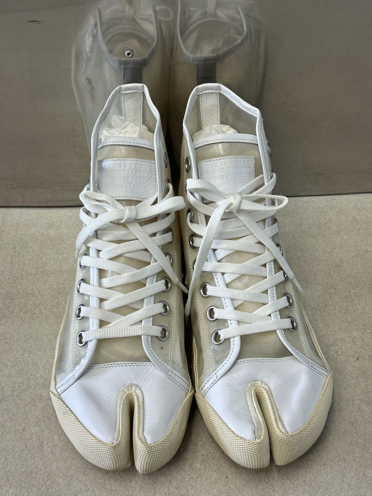 Maison Margiela Maison Margiela Tabi High-top Sneakers Size US 8 / EU 41 - 10 Thumbnail