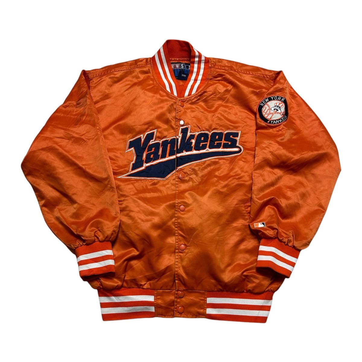 MLB × New York Yankees WWS Bomber jacket New York Yankees Orange Size US L / EU 52-54 / 3 - 1 Thumbnail