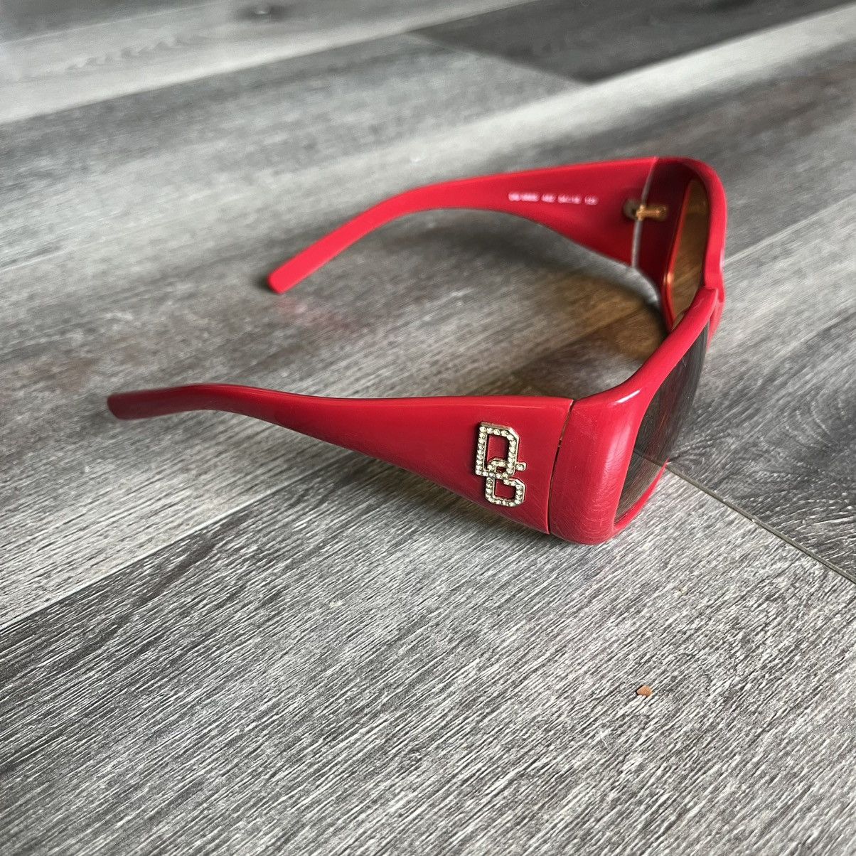 Dolce & Gabanna DG888S 54□18 Red Sunglasses Ladies Vintage