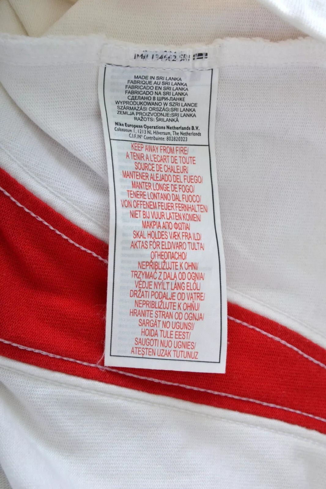 Nike ENGLAND 2002/2004 UNION SHIRT JERSEY NIKE SIZE XL ADULT Size US XL / EU 56 / 4 - 9 Thumbnail
