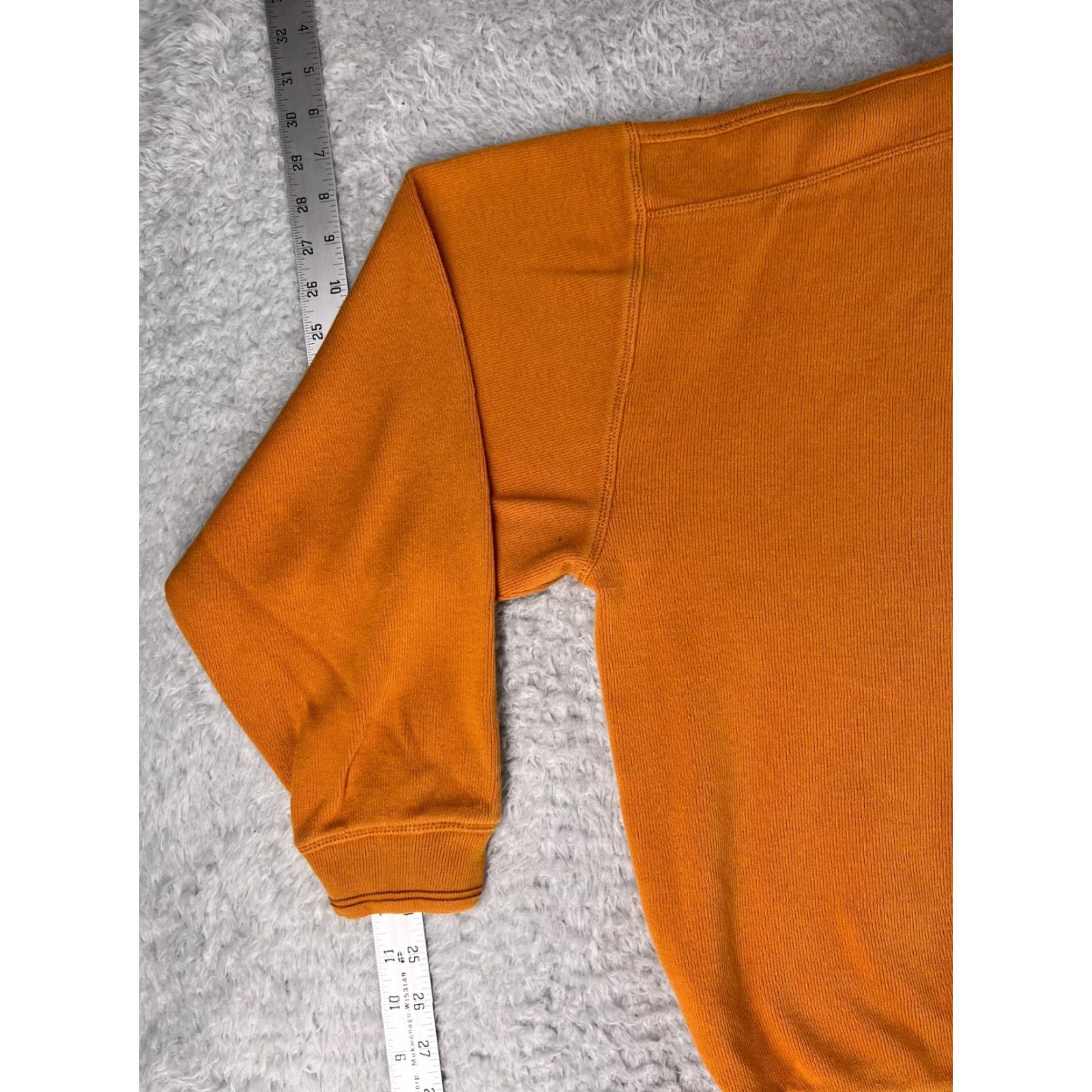 Tommy Bahama VINTAGE Tommy Bahama Sweater Mens L Orange 1/4 Zip Mock Neck Knit Cotton Pullover Casual Golf Beach Aloha 90s Mens Size US L / EU 52-54 / 3 - 6 Thumbnail