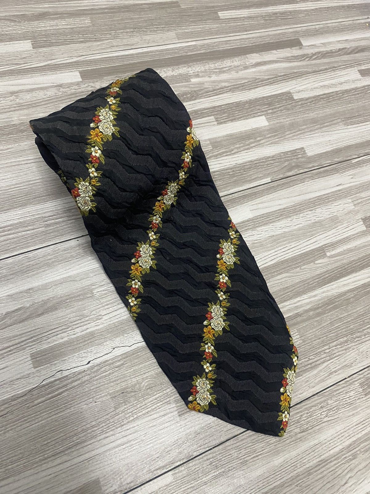 Kenzo Made in Italy Kenzo Homme Silk Ties Size ONE SIZE - 2 Thumbnail