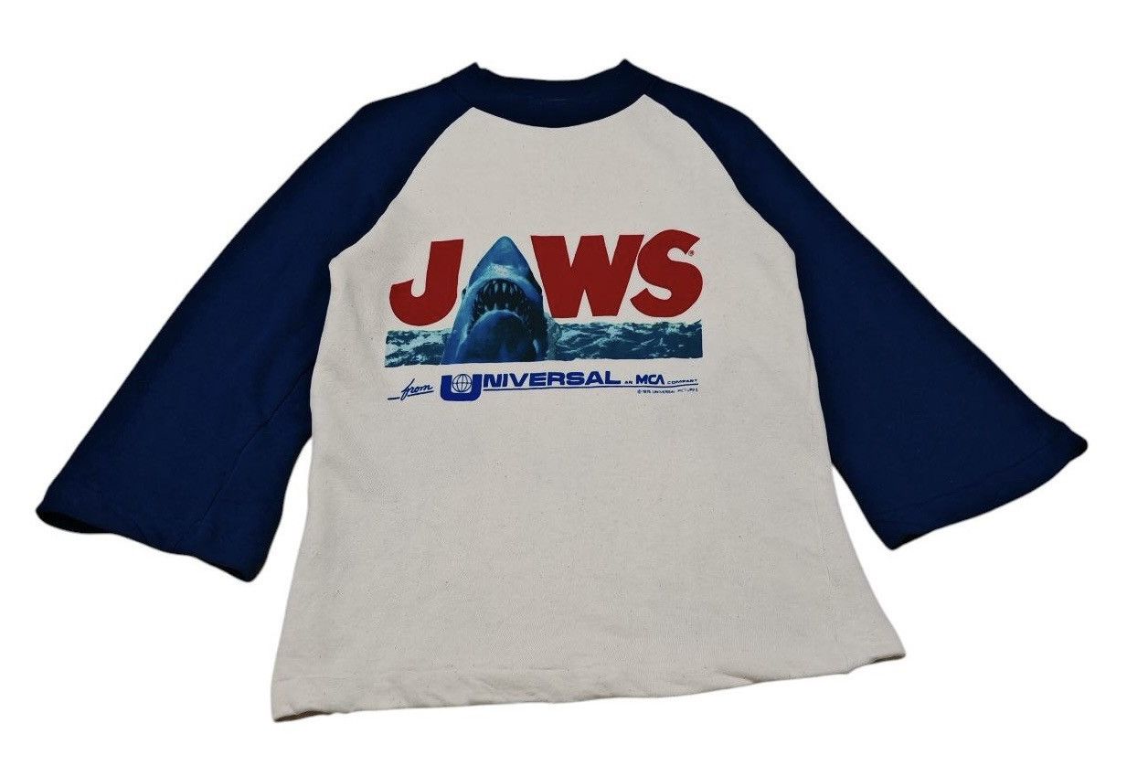 Vintage 1975 Jaws Movie Sweatshirt Size US S / EU 44-46 / 1 - 4 Thumbnail