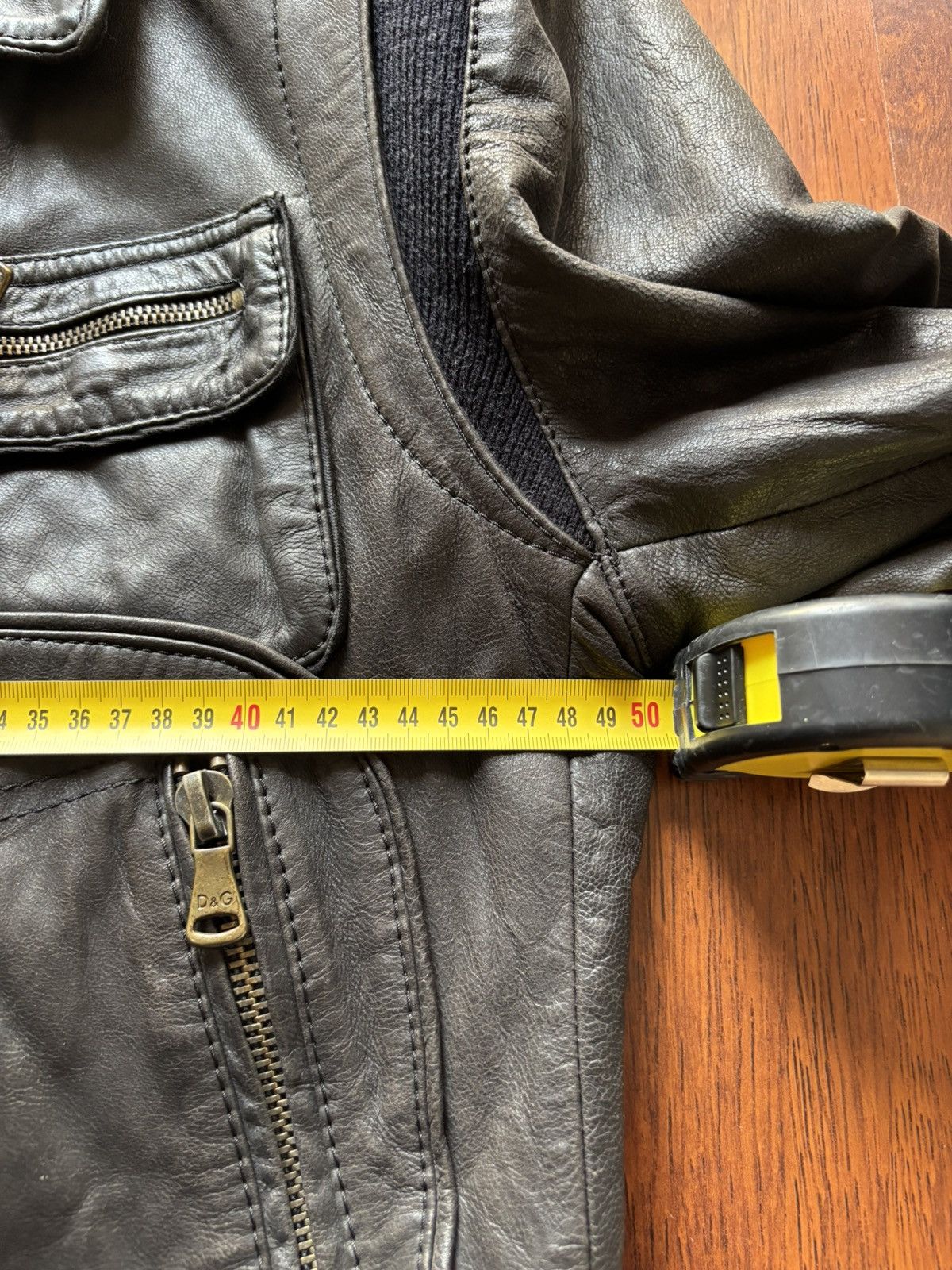 Dolce & Gabbana Dolce Gabbana 2000’s leather cargo jacket Size US M / EU 48-50 / 2 - 9 Thumbnail