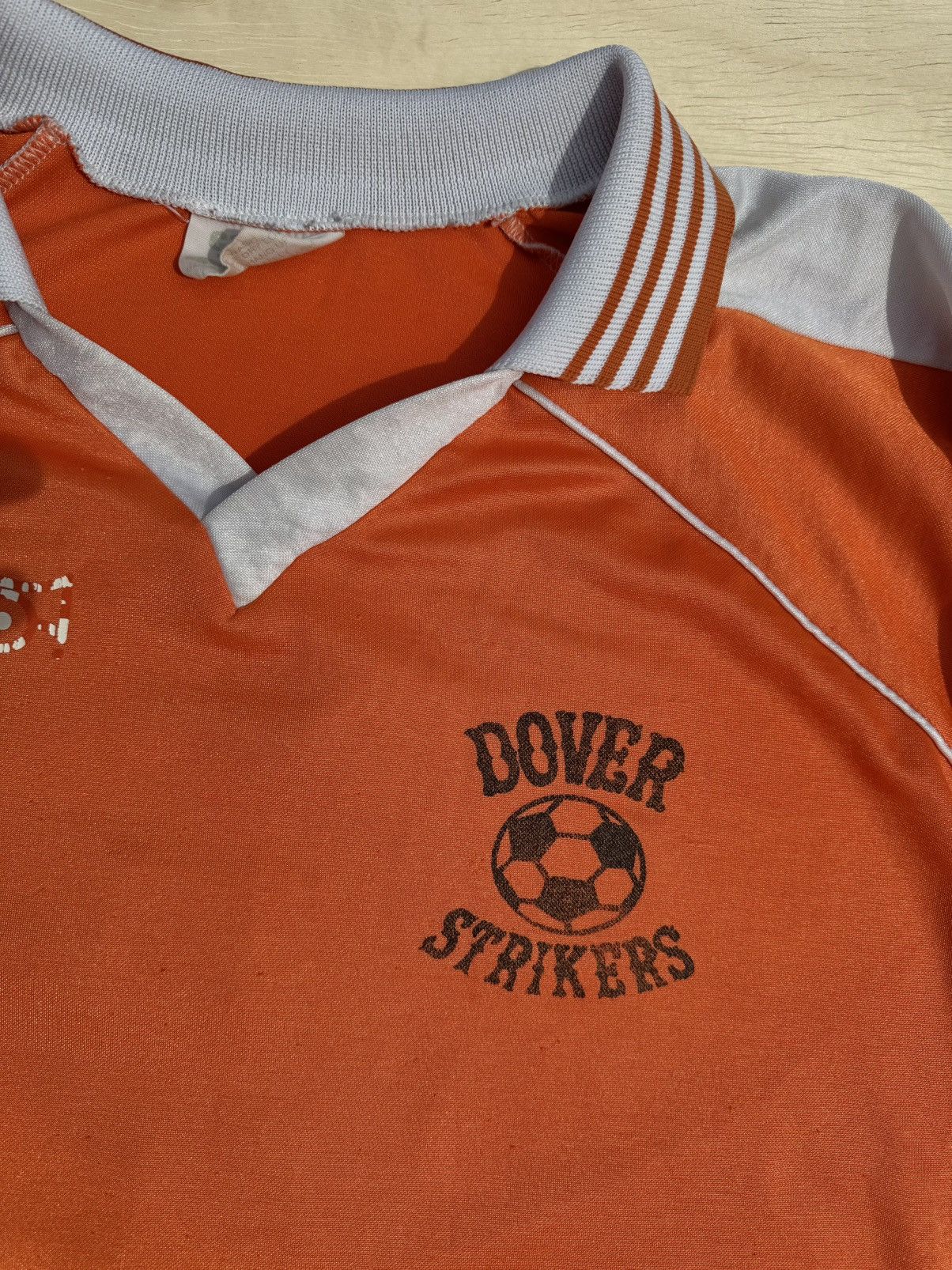 Vintage Vintage 90’s Dover Strikers Retro Soccer Jersey Size US L / EU 52-54 / 3 - 3 Thumbnail