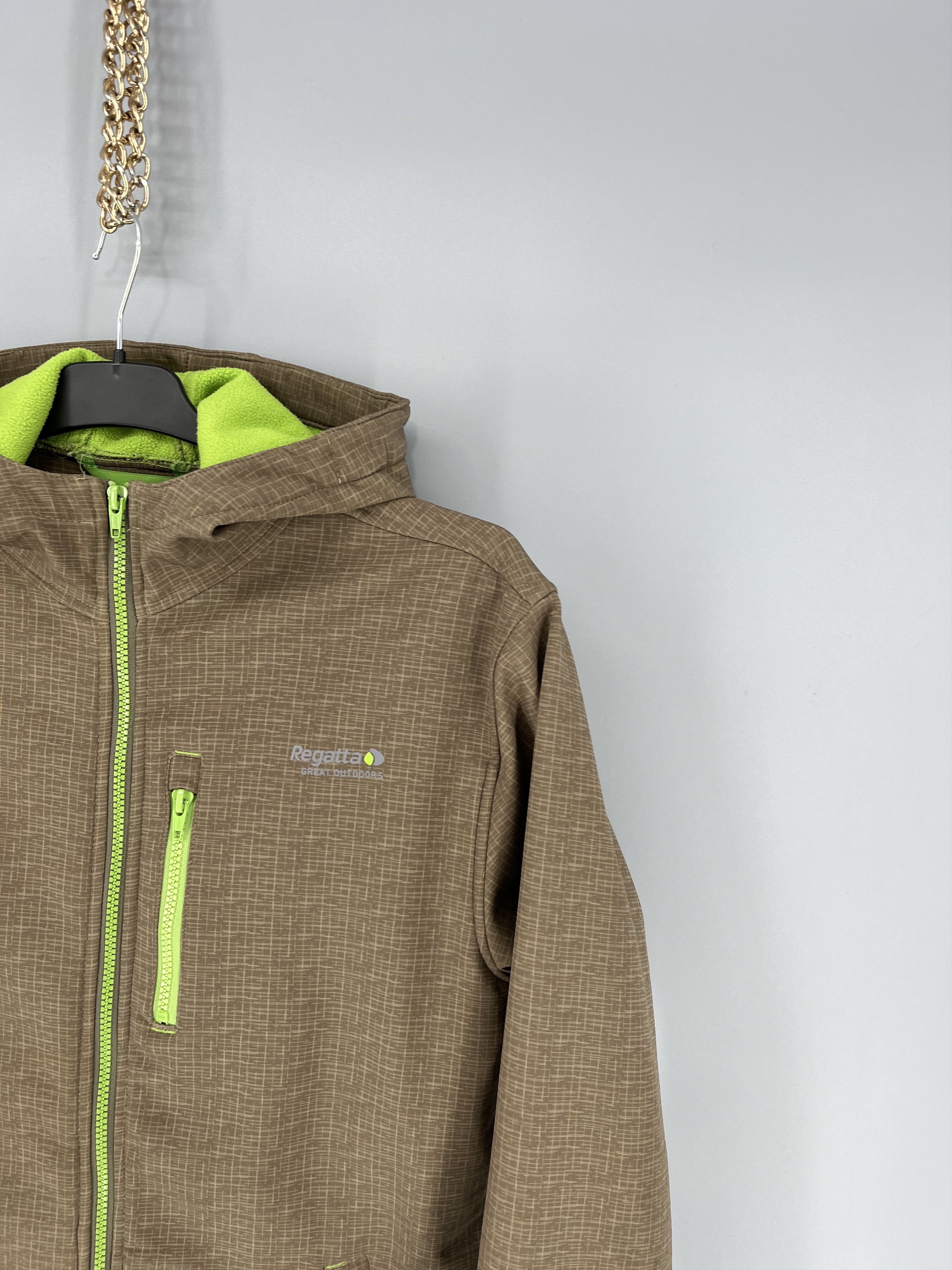 Vintage Regatta Softshell Outdoor Jacket/Waterproof Rain Jacket Size XS / US 0-2 / IT 36-38 - 5 Thumbnail